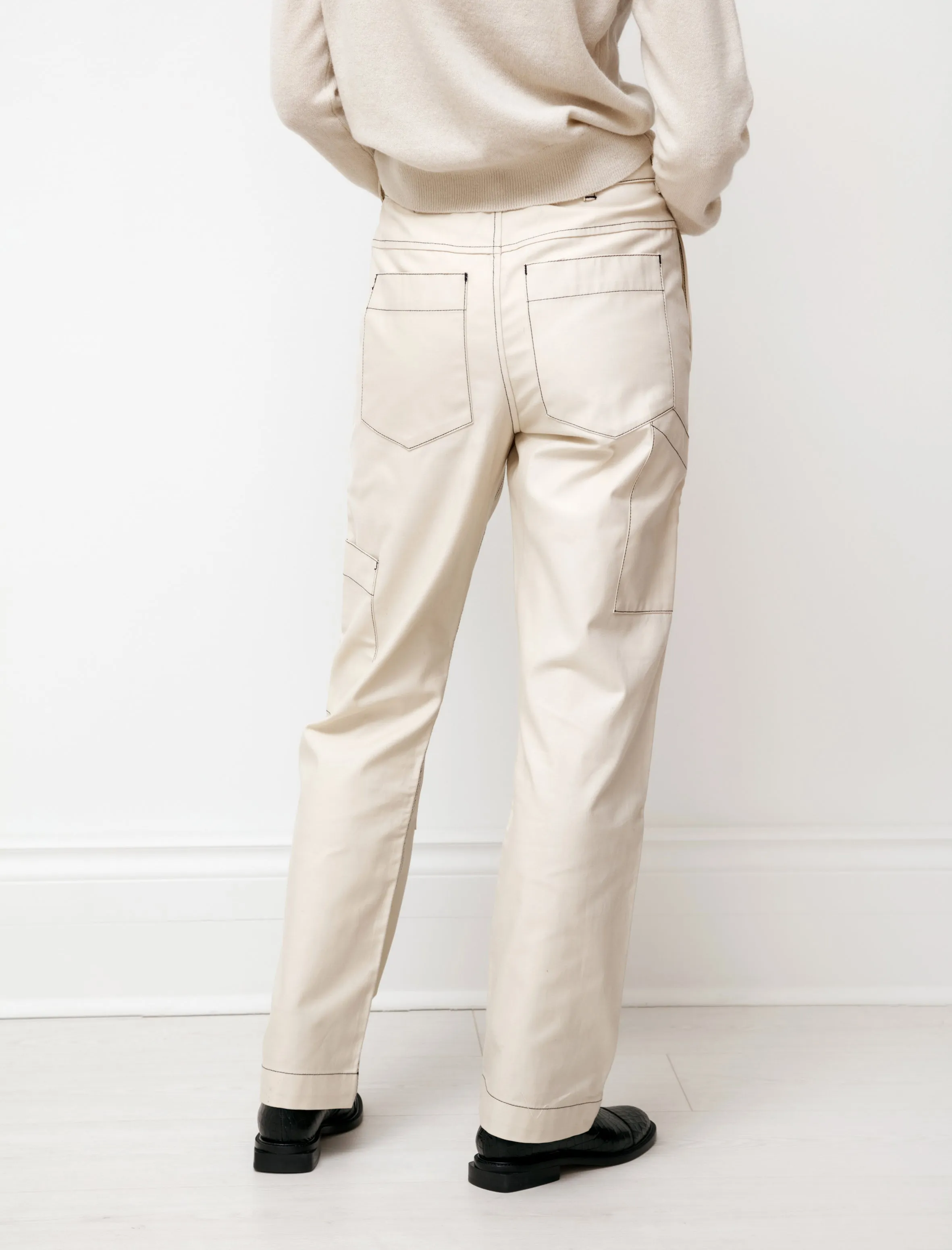 Thanks Painter Pant Cream sold by SHOP NEIGHBOR product image thumbnail 5