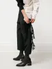 Gabardine Cargo Pants Black sold by SHOP NEIGHBOR