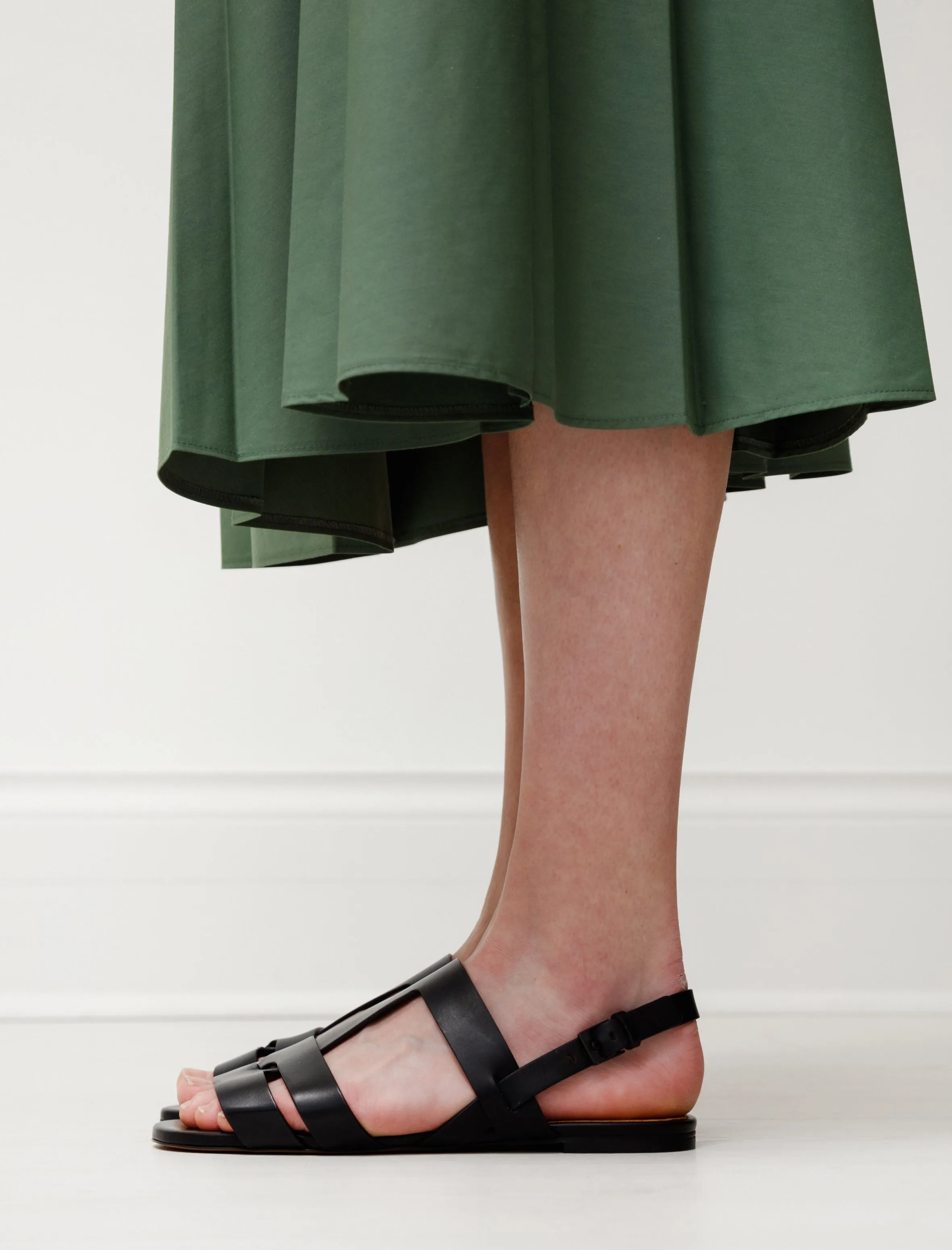 Ivy Leather Interlock Sandal Black sold by SHOP NEIGHBOR product image thumbnail 4