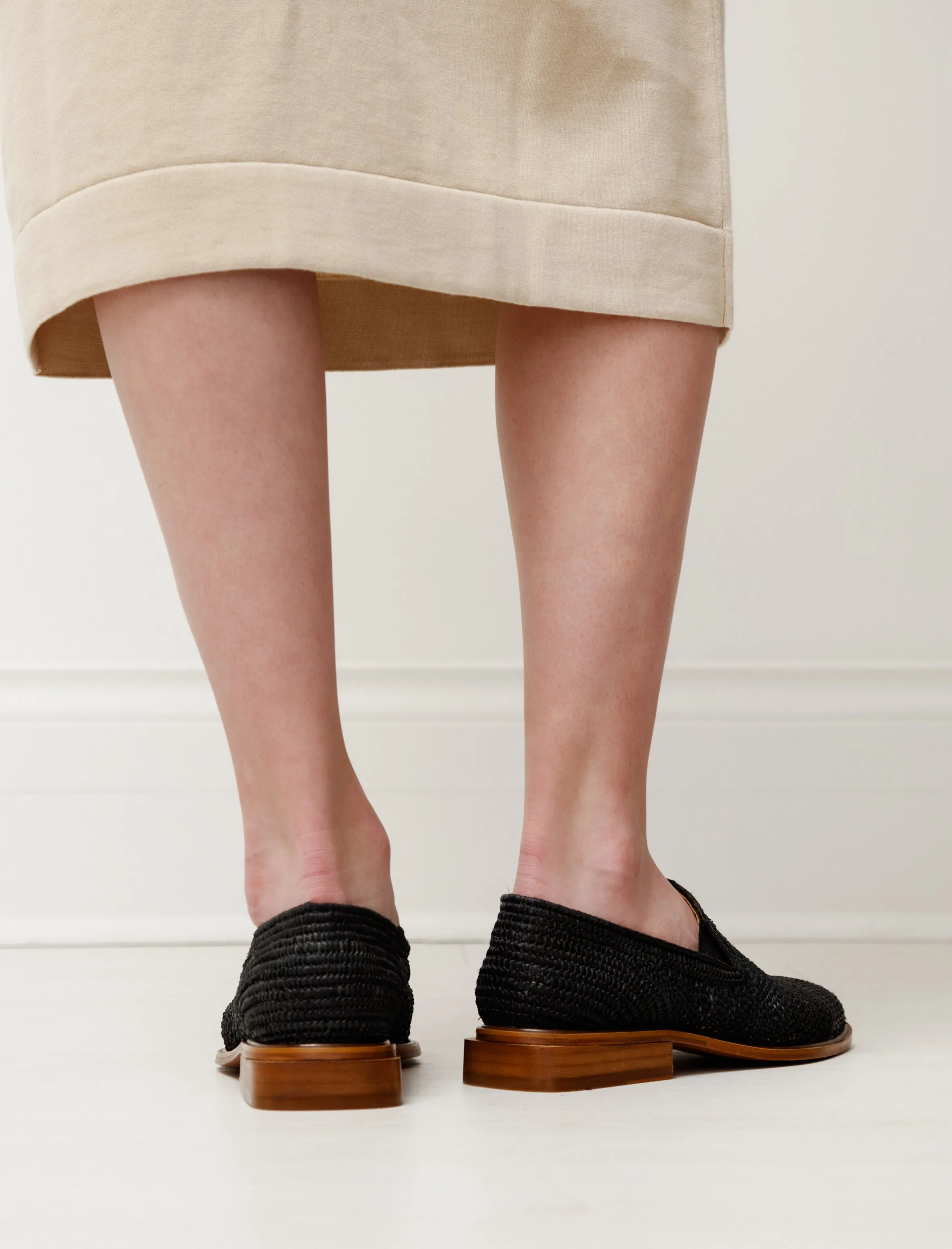 Jaden Raffia Loafer Black sold by SHOP NEIGHBOR product image thumbnail 4