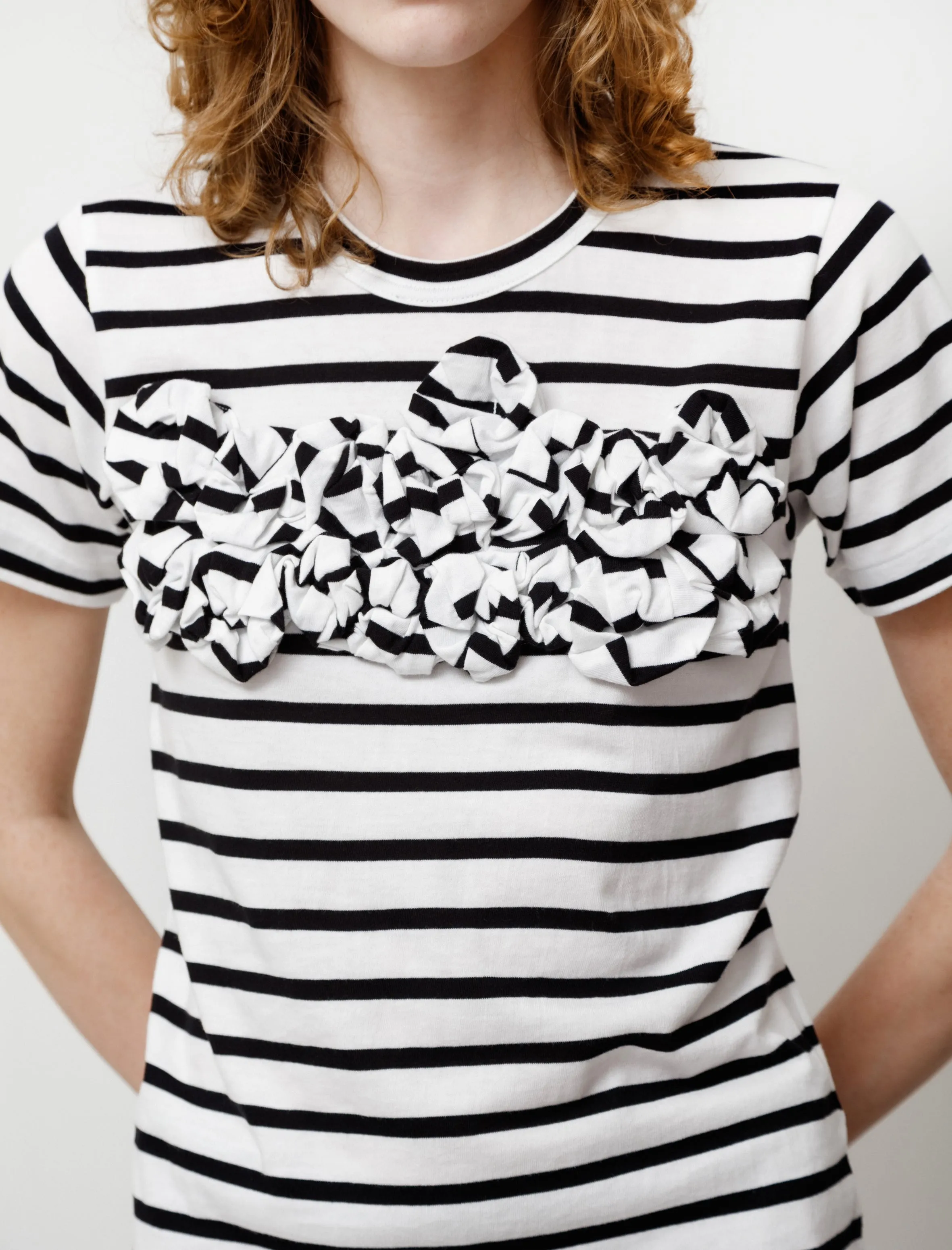 Rosebud Marinière T-Shirt sold by SHOP NEIGHBOR product image thumbnail 3