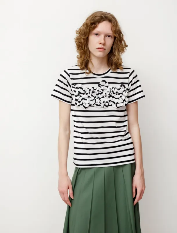 Rosebud Marinière T-Shirt made by SHOP NEIGHBOR