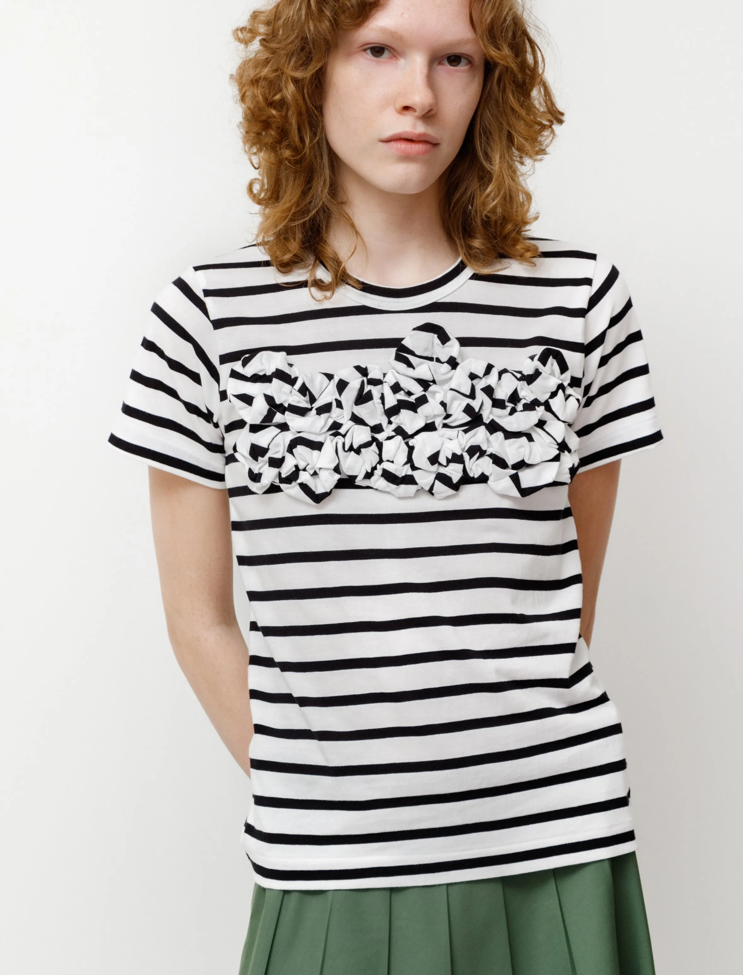 Rosebud Marinière T-Shirt sold by SHOP NEIGHBOR product image thumbnail 2
