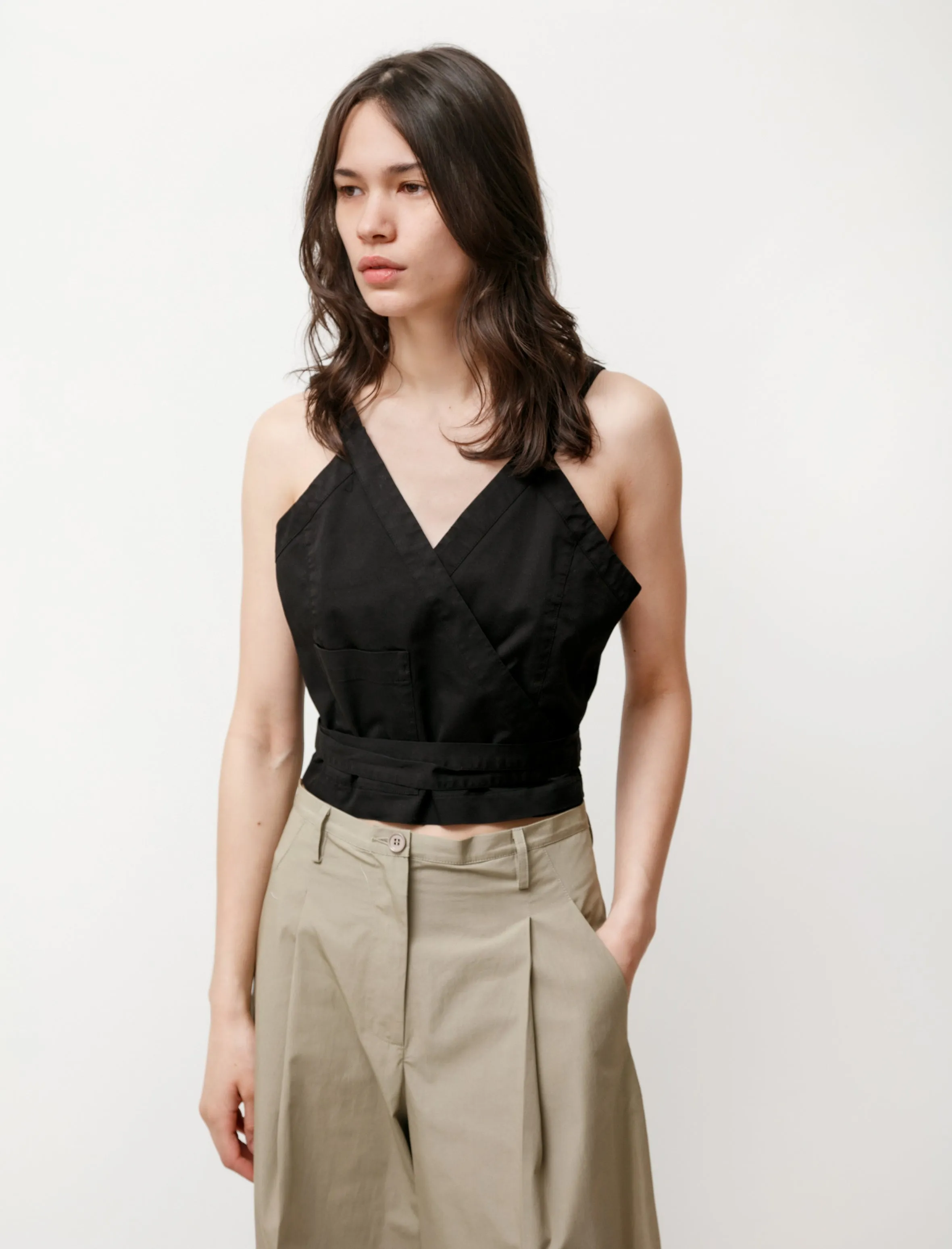 Apron Blouse Black sold by SHOP NEIGHBOR product image thumbnail 2