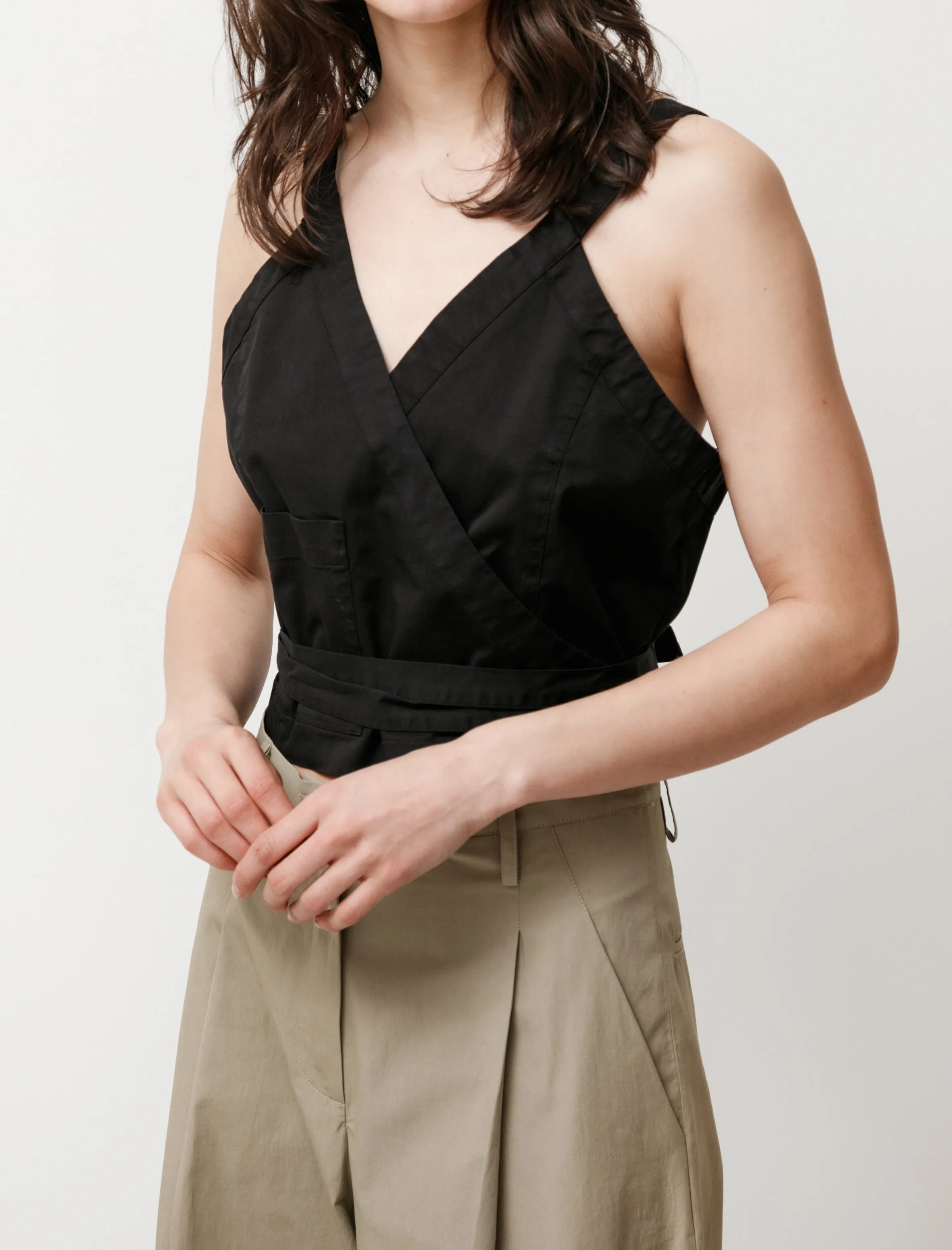 Apron Blouse Black sold by SHOP NEIGHBOR product image thumbnail 3