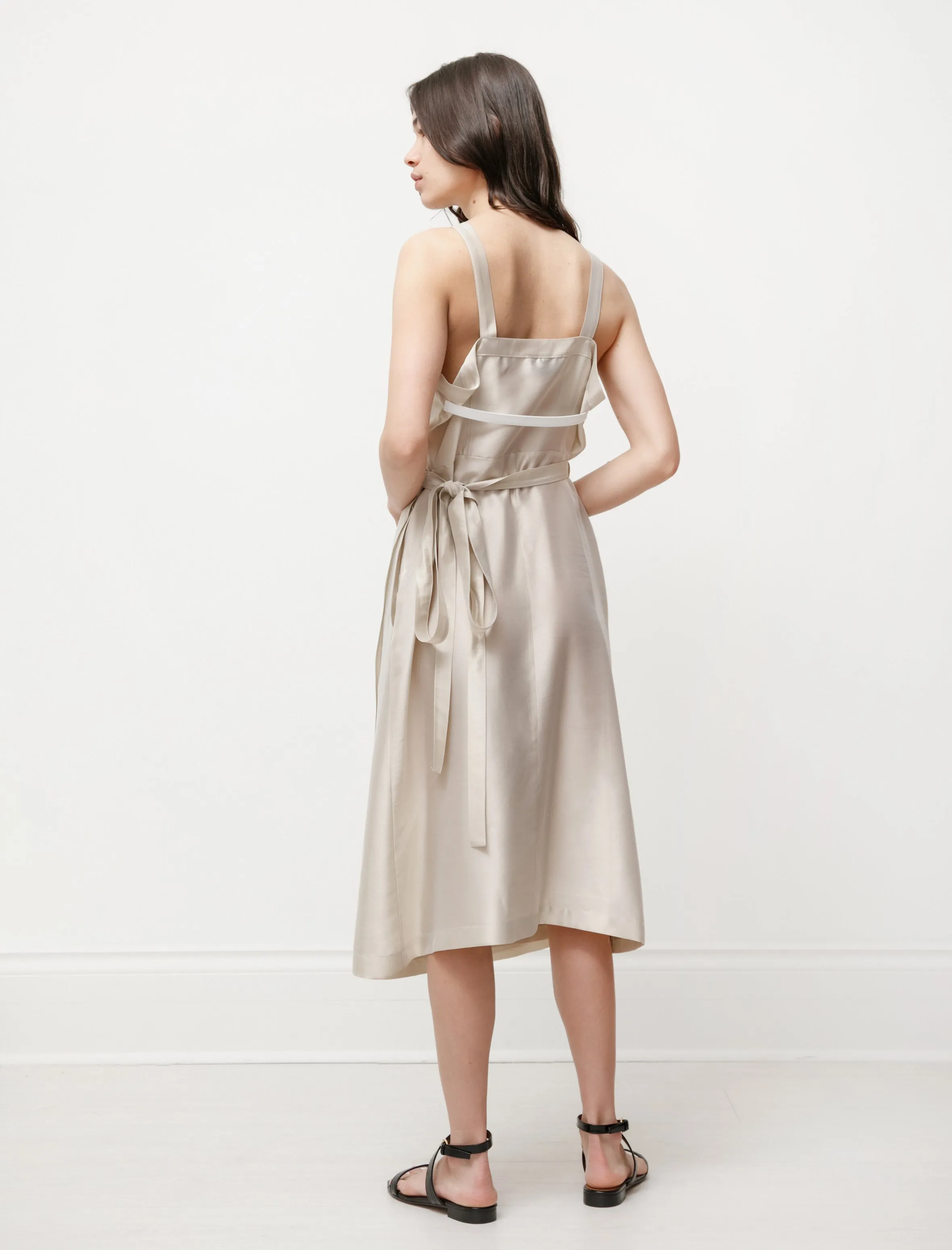 Apron Dress Champagne sold by SHOP NEIGHBOR product image thumbnail 2