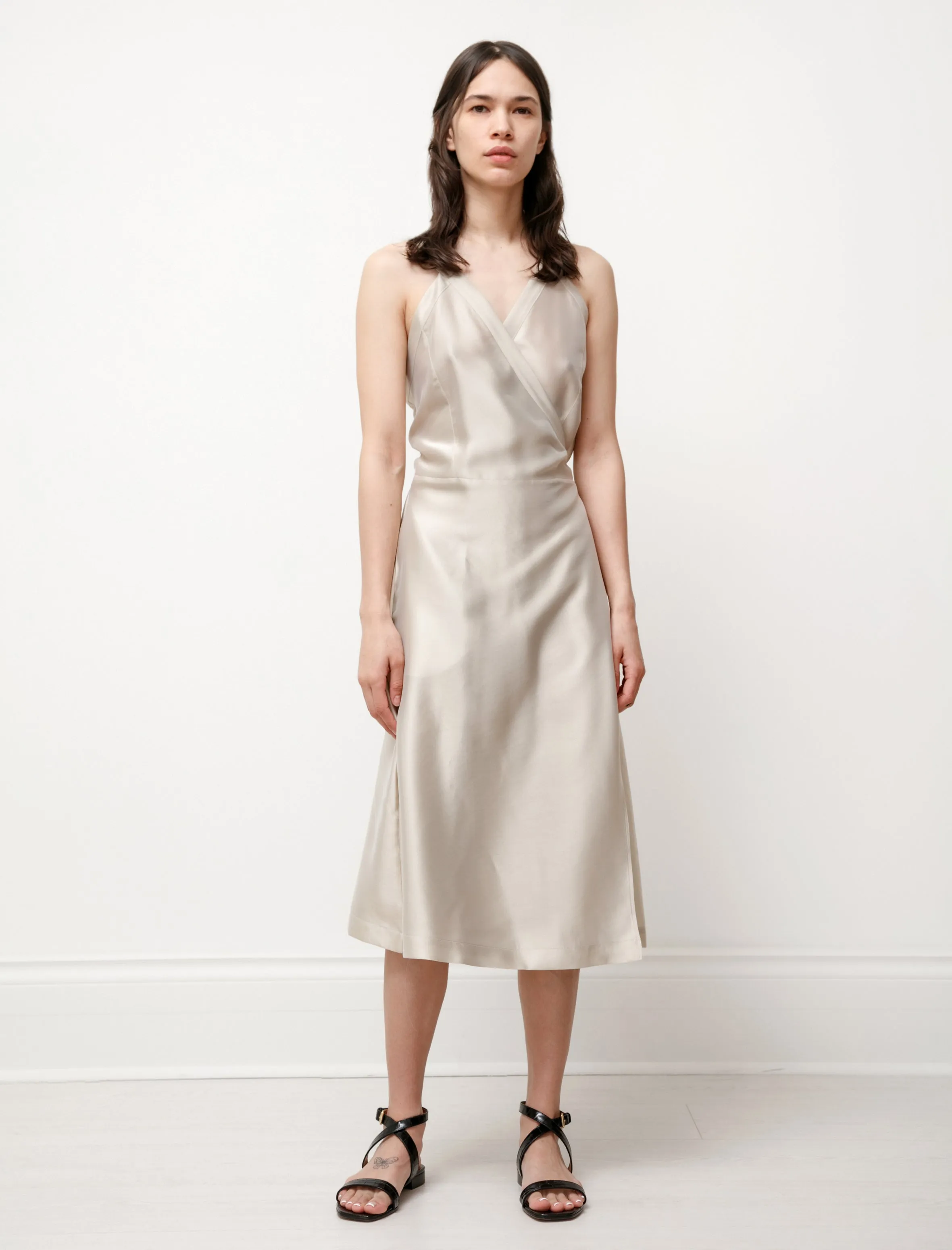 Apron Dress Champagne sold by SHOP NEIGHBOR product image thumbnail 4