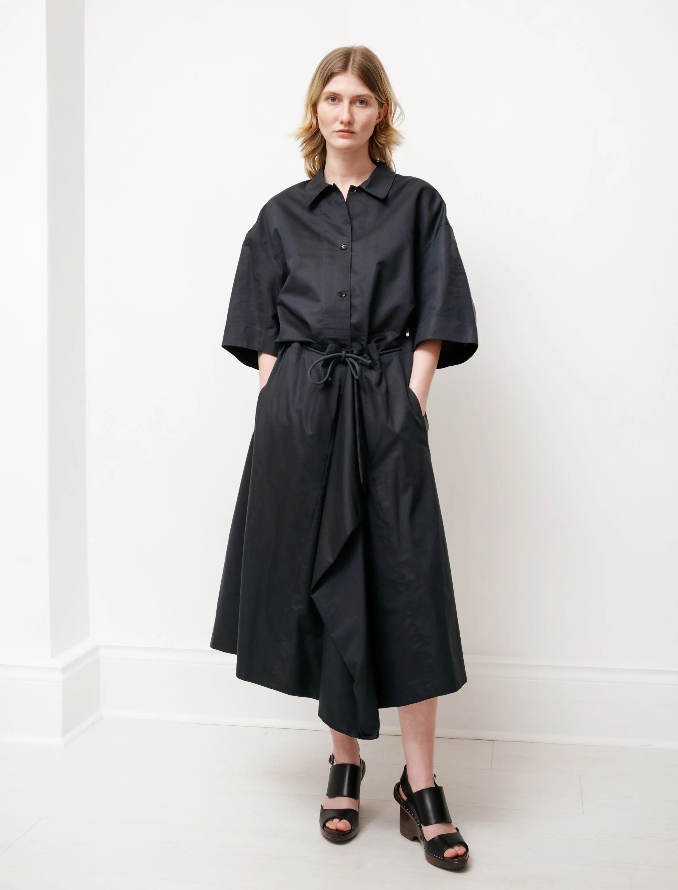 Loose Skirt Marine Black sold by SHOP NEIGHBOR