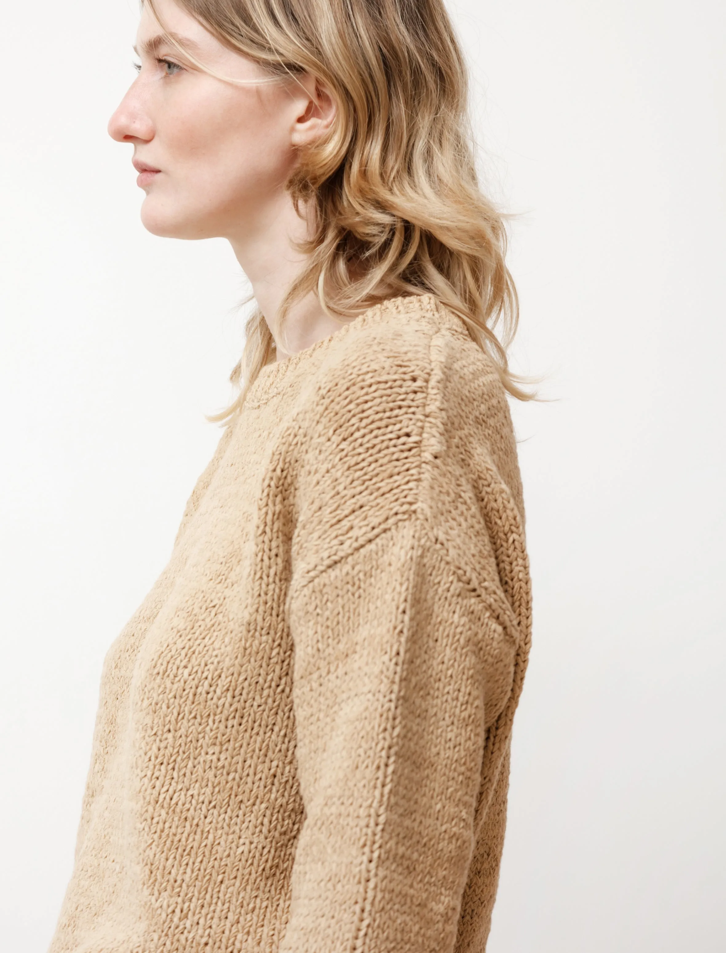 Fettucia Sweater Light Khaki sold by SHOP NEIGHBOR product image thumbnail 3