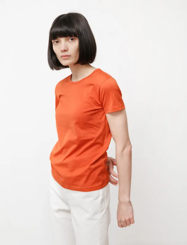 Classic Crew Neck T-Shirt Burnt Orange sold by SHOP NEIGHBOR