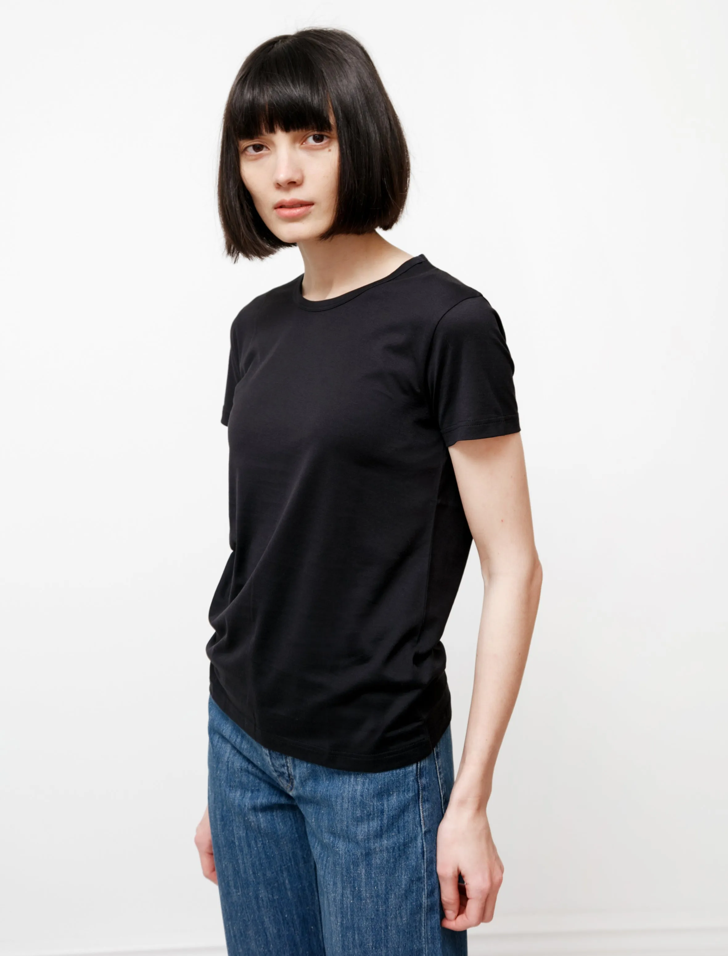 Classic Crew Neck T-Shirt Black sold by SHOP NEIGHBOR