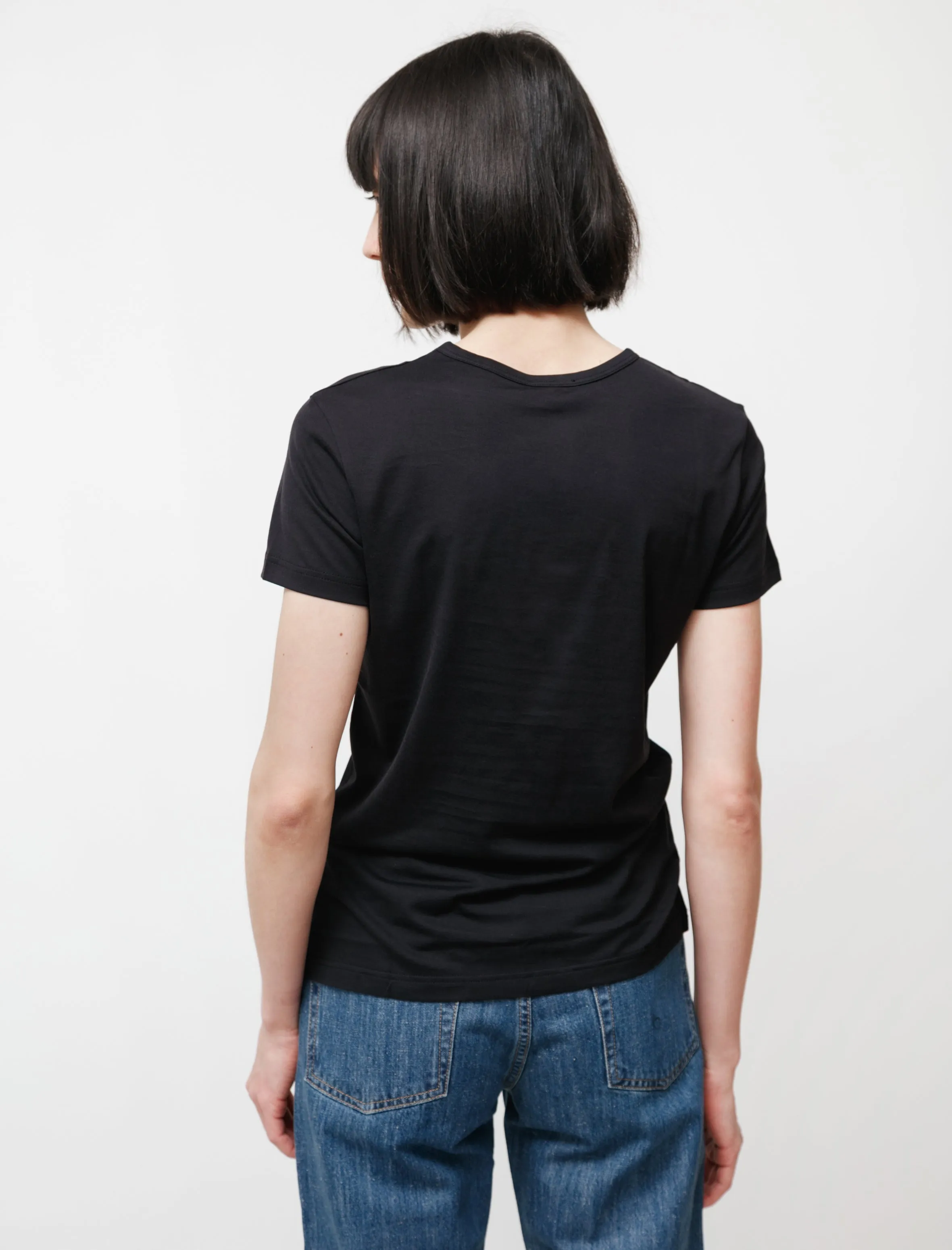 Classic Crew Neck T-Shirt Black sold by SHOP NEIGHBOR product image thumbnail 3