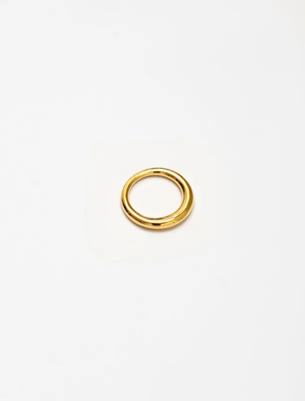 Snake Ring Thin Polished Vermeil made by SHOP NEIGHBOR