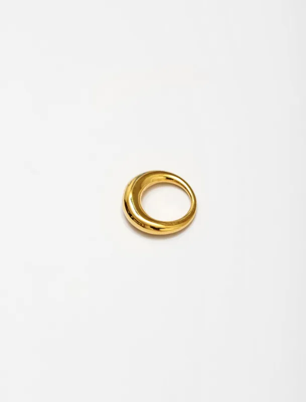 Snake Ring Thick Polished Vermeil sold by SHOP NEIGHBOR