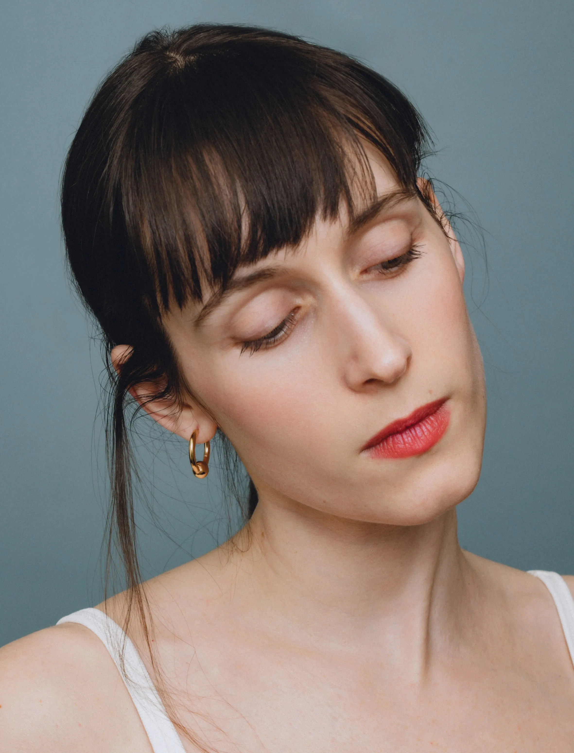 Pearl Earrings Polished Vermeil sold by SHOP NEIGHBOR product image thumbnail 4