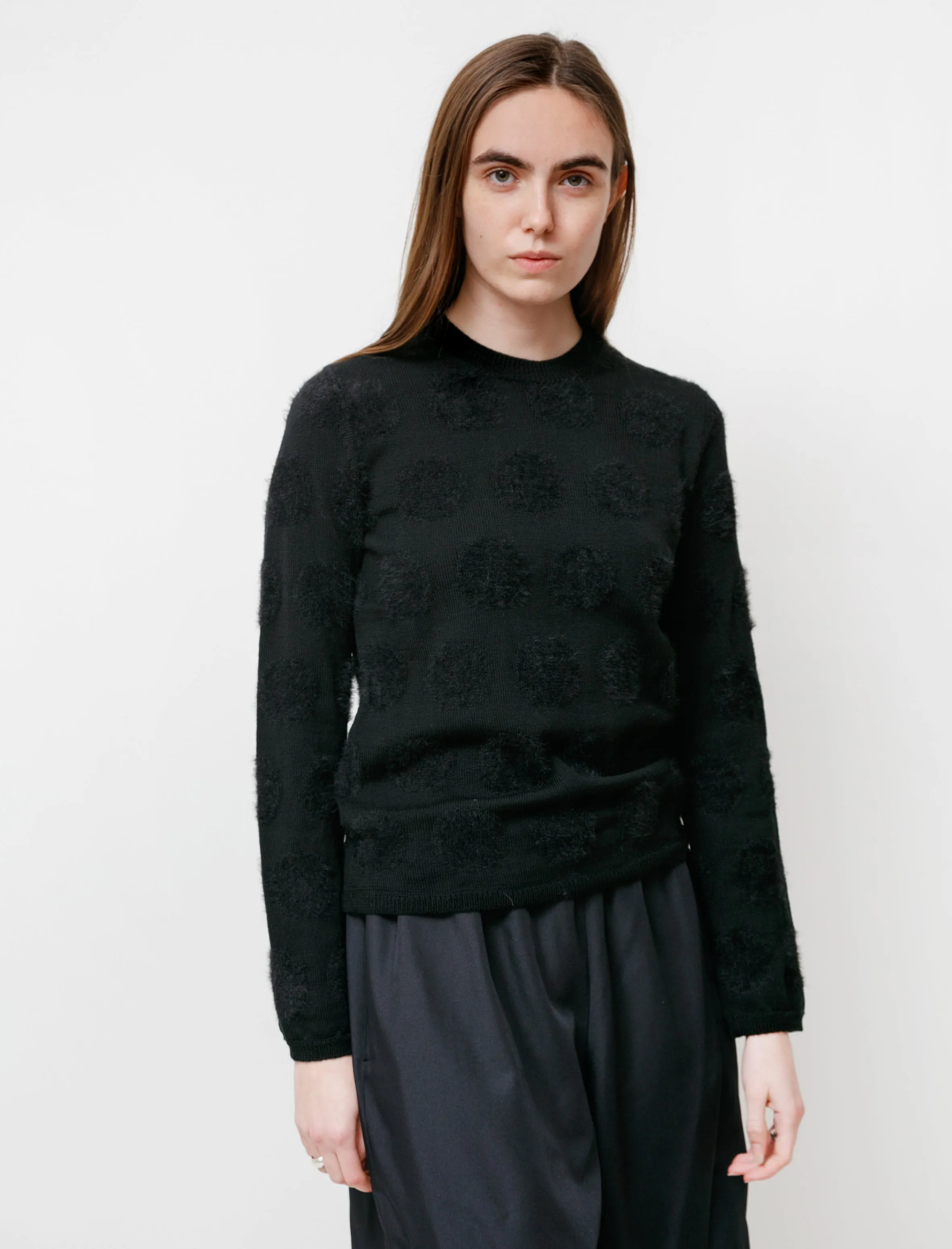 Tonal Intarsia Dot Pullover sold by SHOP NEIGHBOR