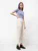 Pleat Pant Natural sold by SHOP NEIGHBOR