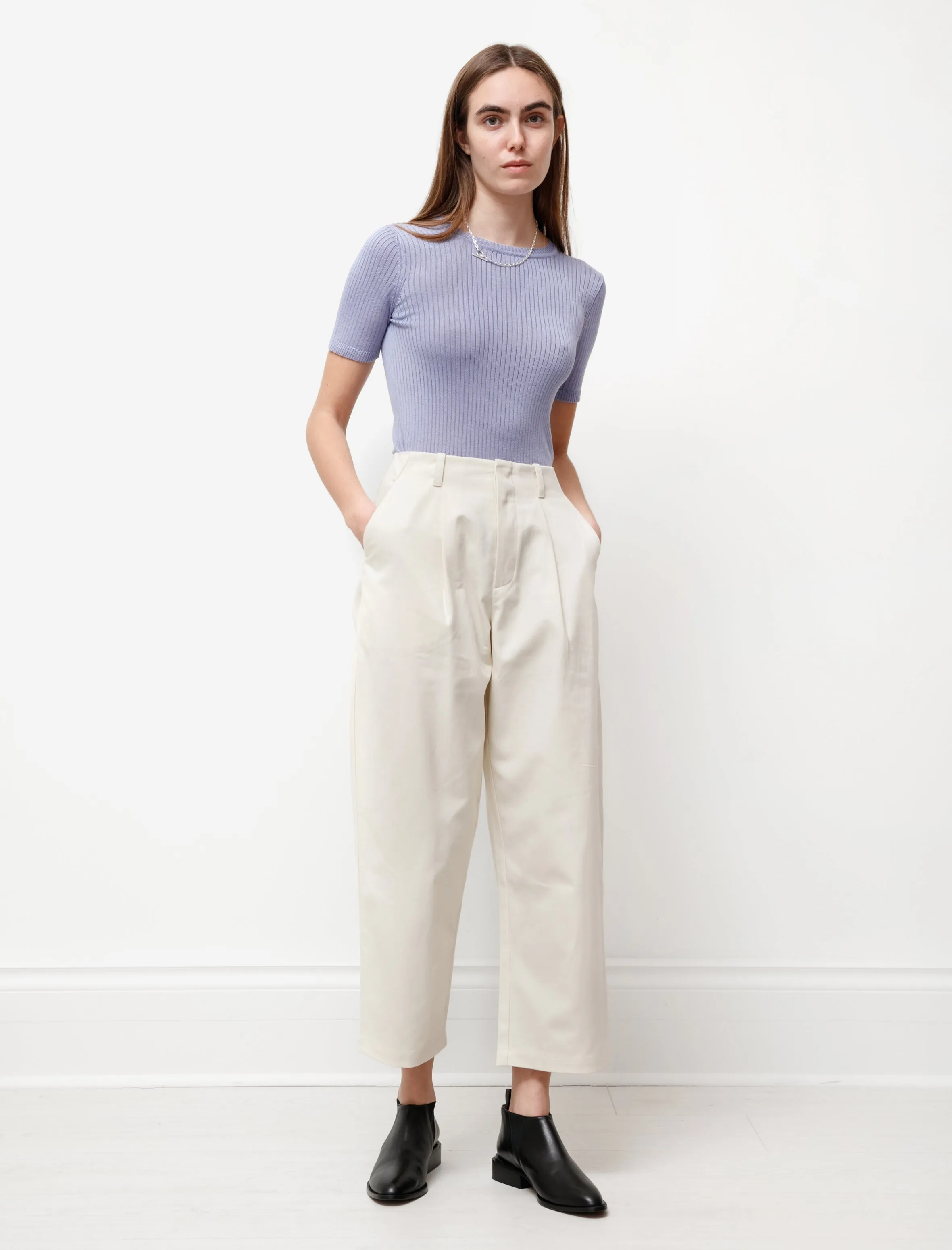 Pleat Pant Natural sold by SHOP NEIGHBOR product image thumbnail 2
