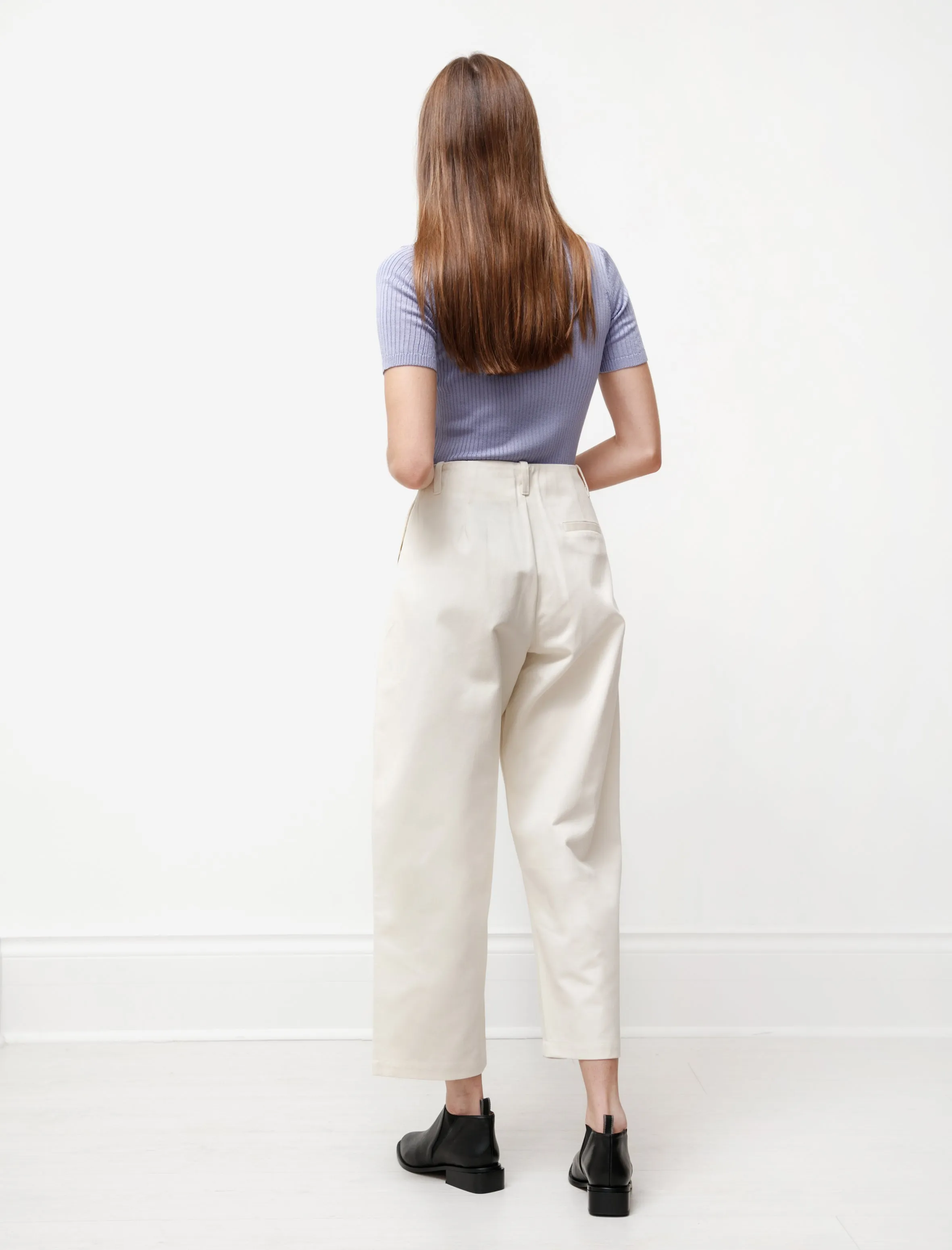 Pleat Pant Natural sold by SHOP NEIGHBOR product image thumbnail 4