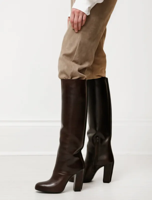 High Boots Midnight Brown sold by SHOP NEIGHBOR