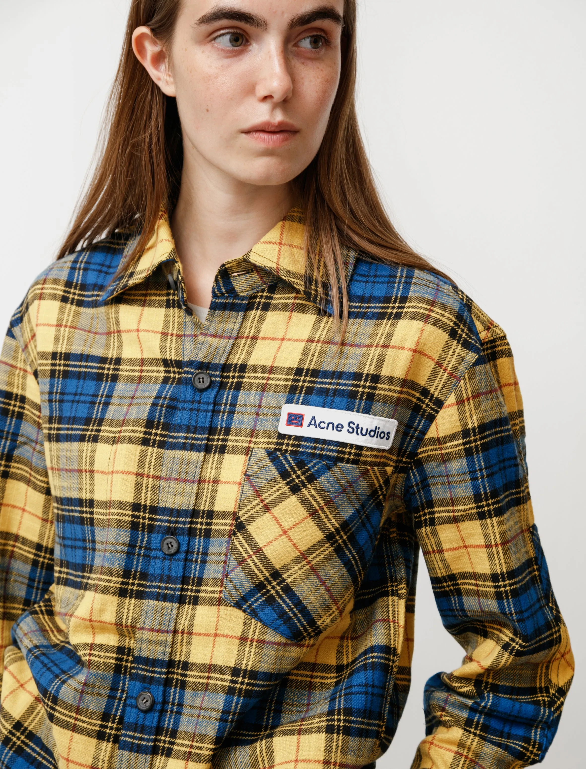 Flannel Face Yellow Black sold by SHOP NEIGHBOR product image thumbnail 4
