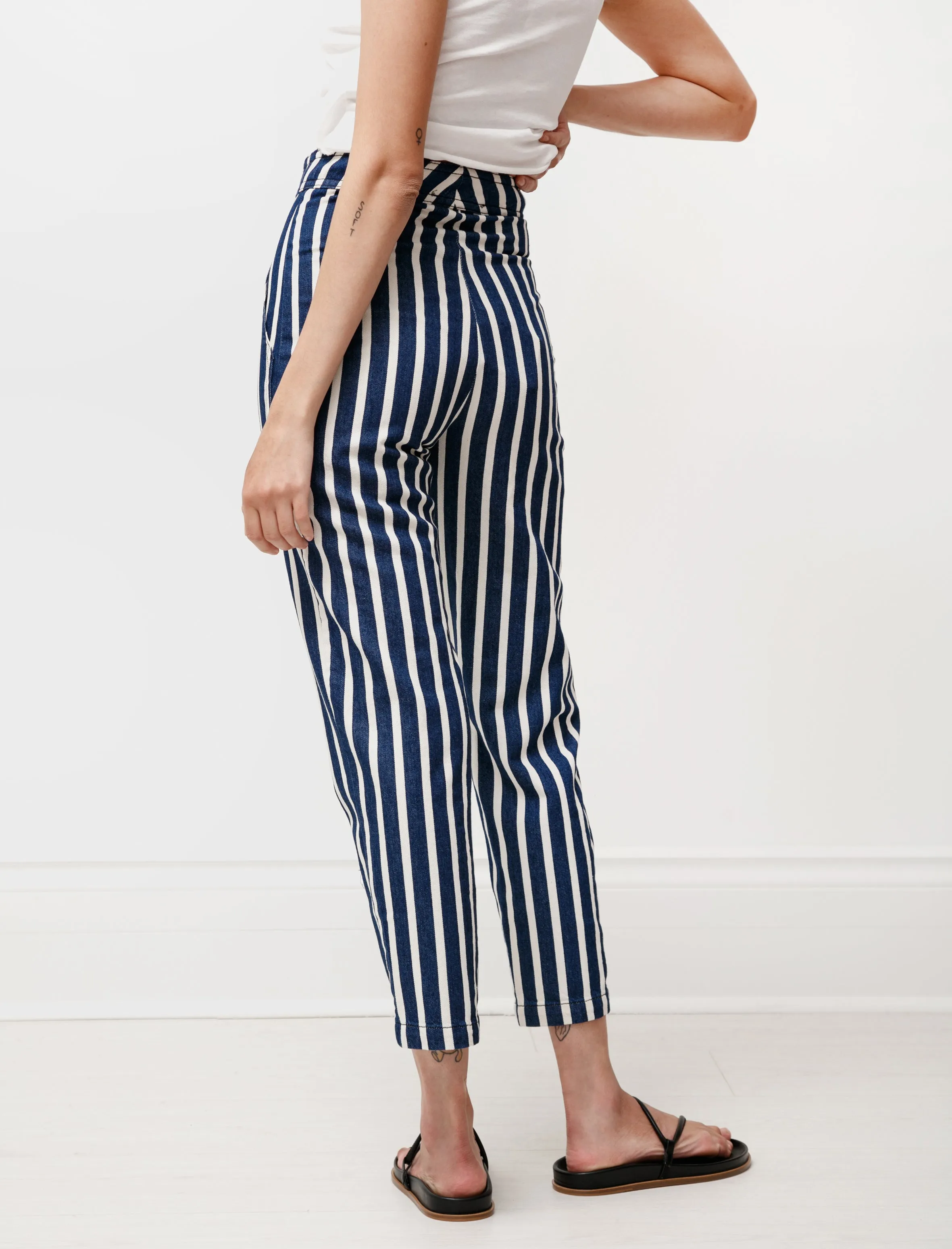 Patch Pocket Striped Jeans sold by SHOP NEIGHBOR product image thumbnail 4