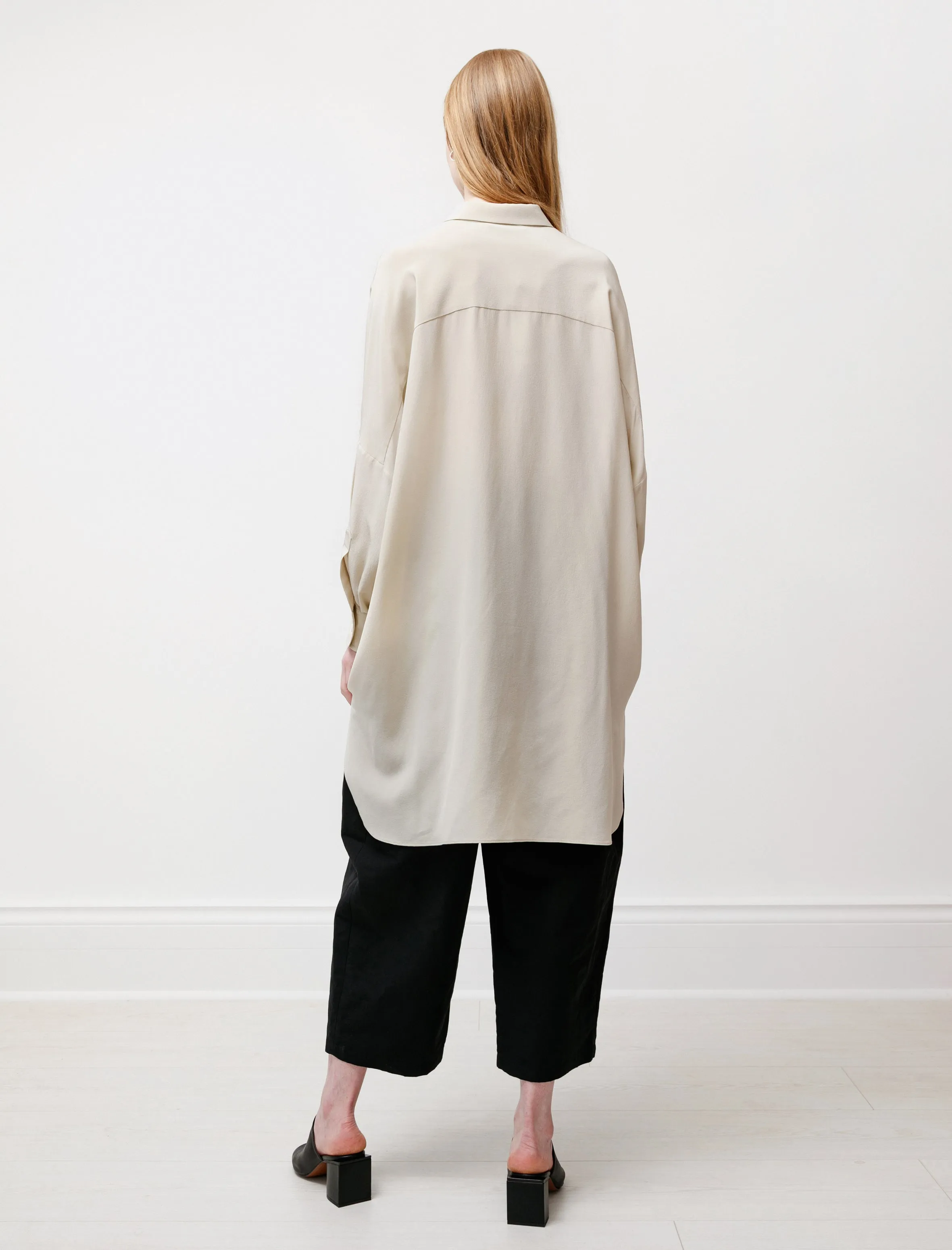 Oversized Silk Shirt Chino sold by SHOP NEIGHBOR product image thumbnail 4