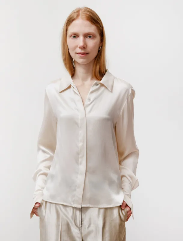 Peregrine Silk Blouse Ivory sold by SHOP NEIGHBOR