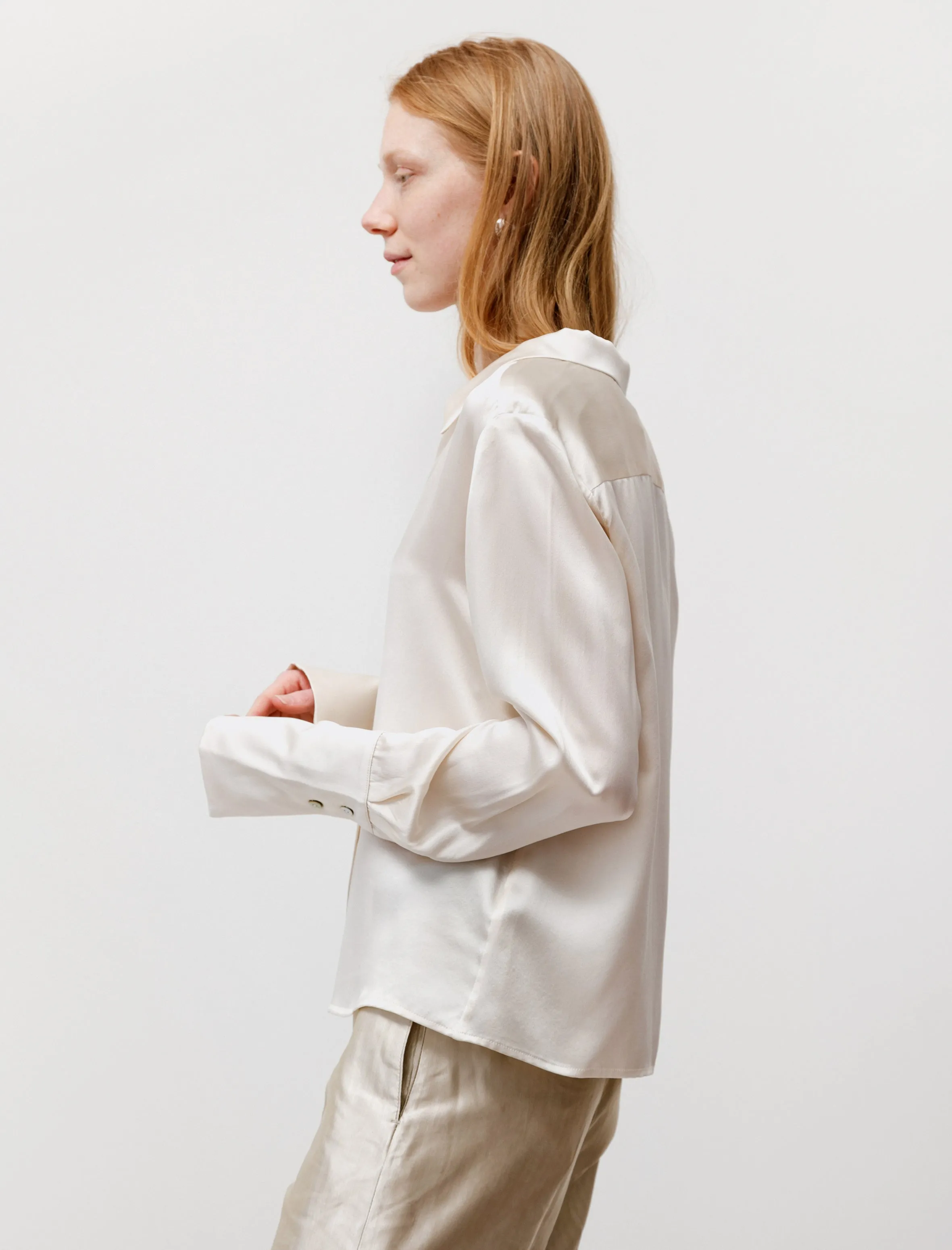 Peregrine Silk Blouse Ivory sold by SHOP NEIGHBOR product image thumbnail 3