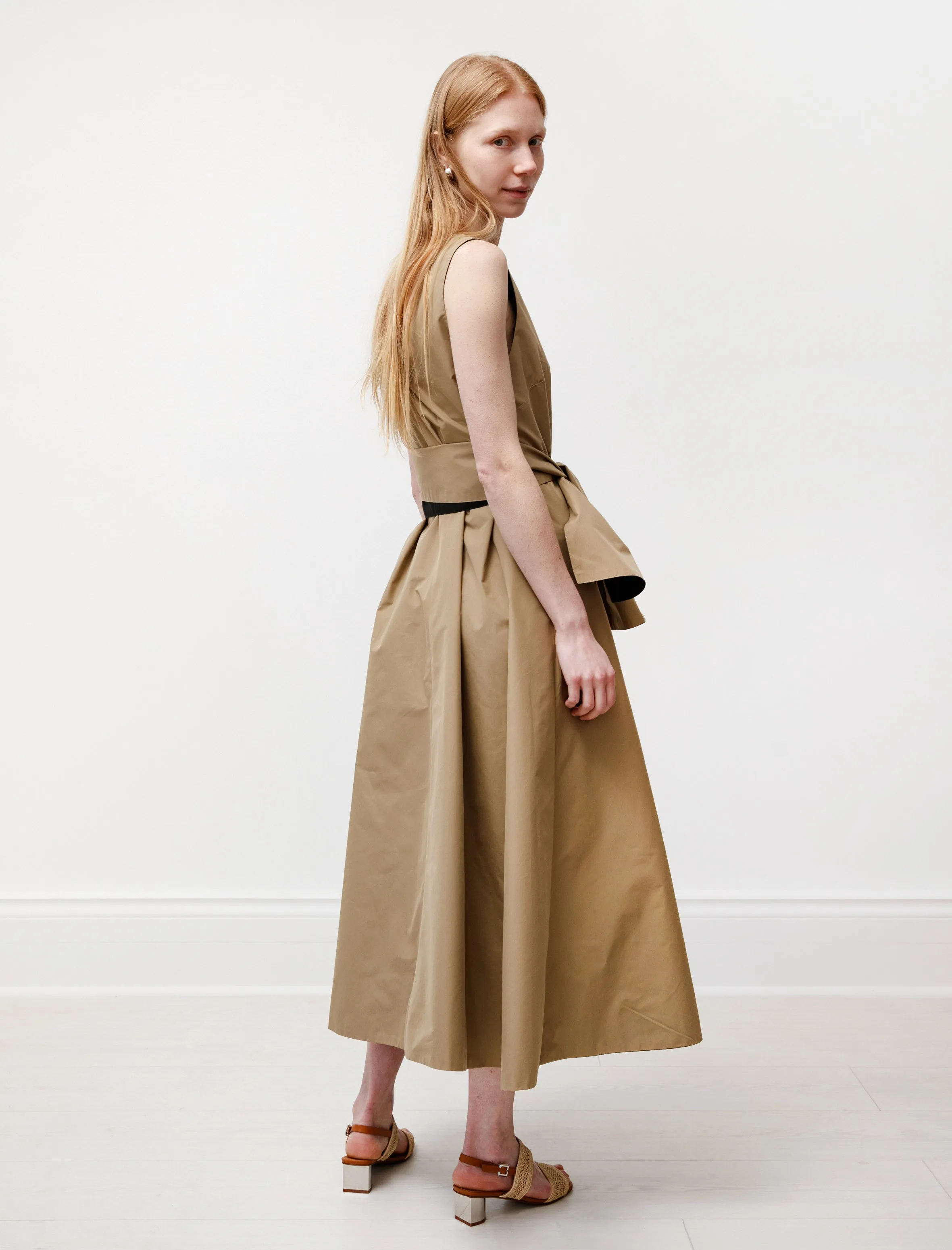 Laver Reversible Dress Black/Camel sold by SHOP NEIGHBOR product image thumbnail 2