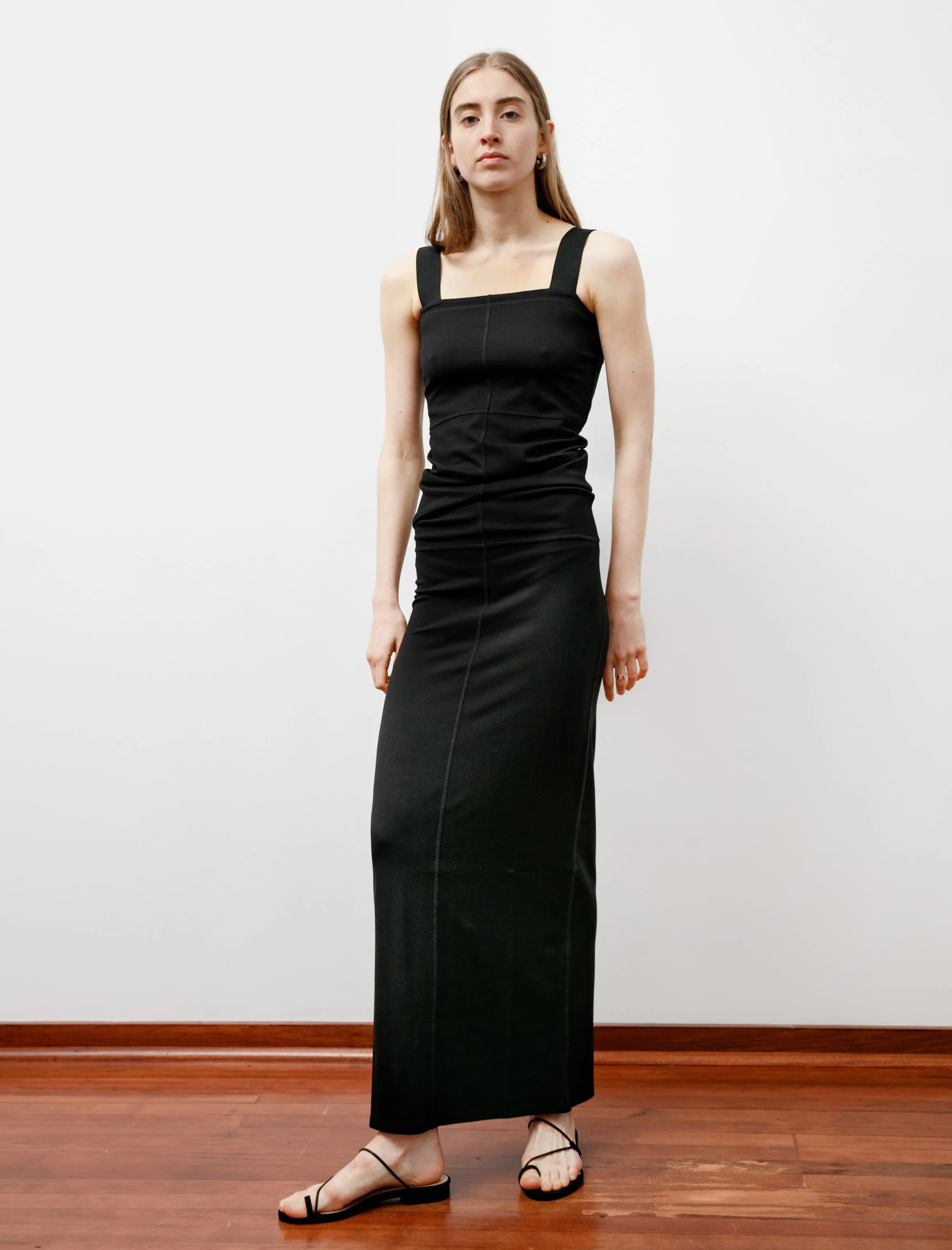 Long Tank Dress Black sold by SHOP NEIGHBOR