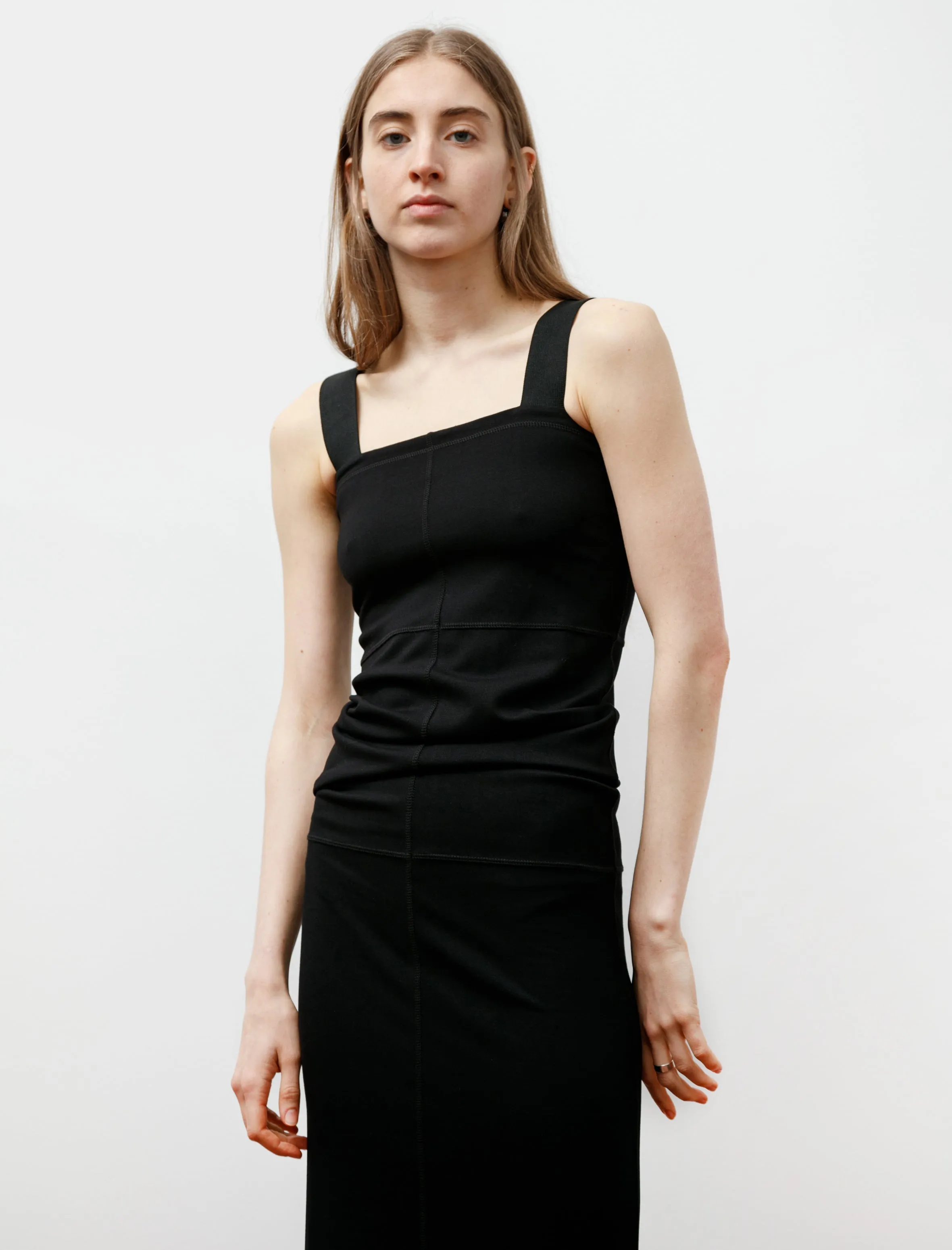 Long Tank Dress Black sold by SHOP NEIGHBOR product image thumbnail 2
