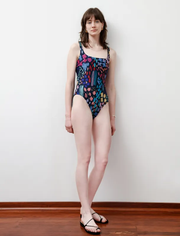 Usha One Piece Midnight Floral sold by SHOP NEIGHBOR