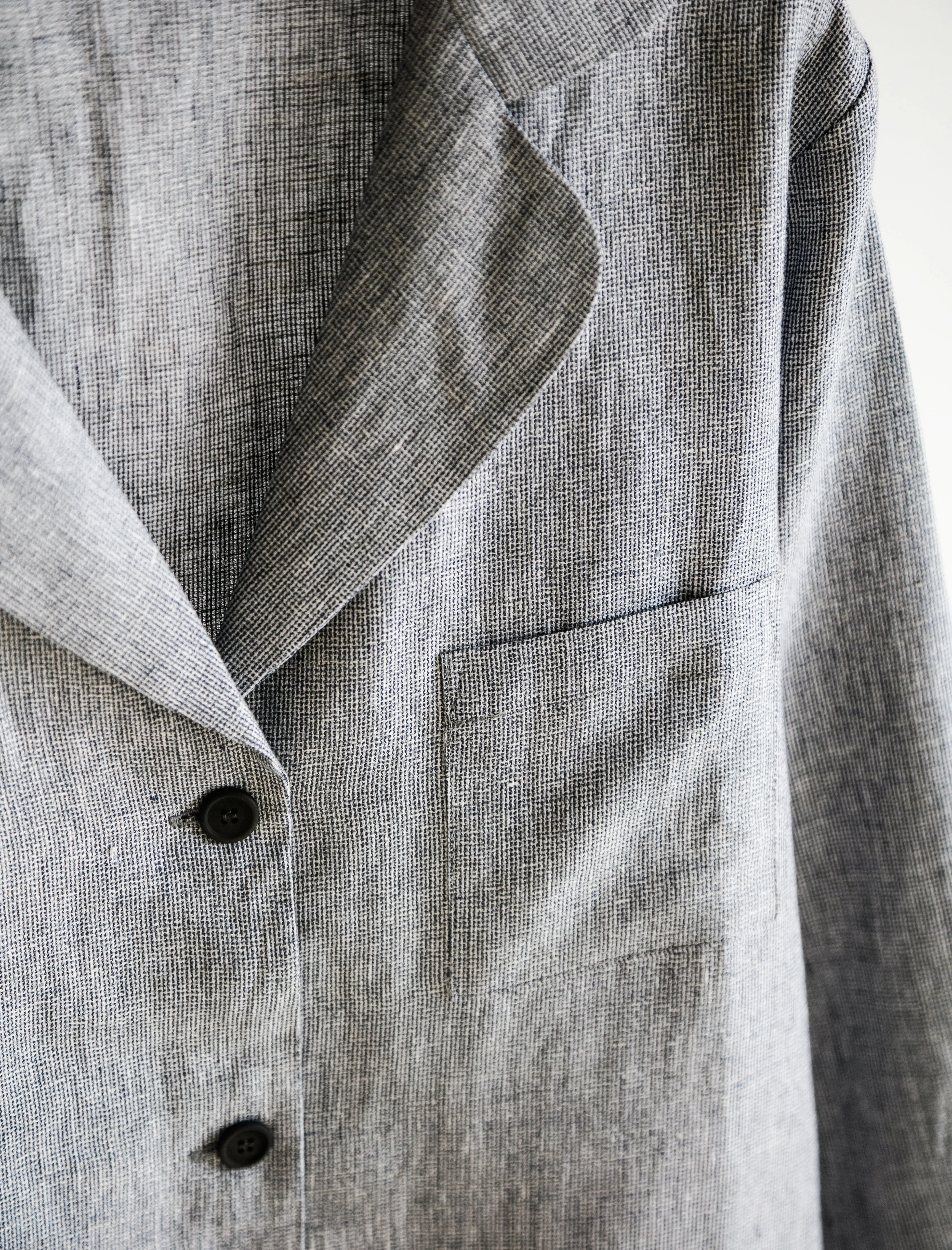 Women's Pyjama Set Tweedy Blue Linen sold by SHOP NEIGHBOR product image thumbnail 5