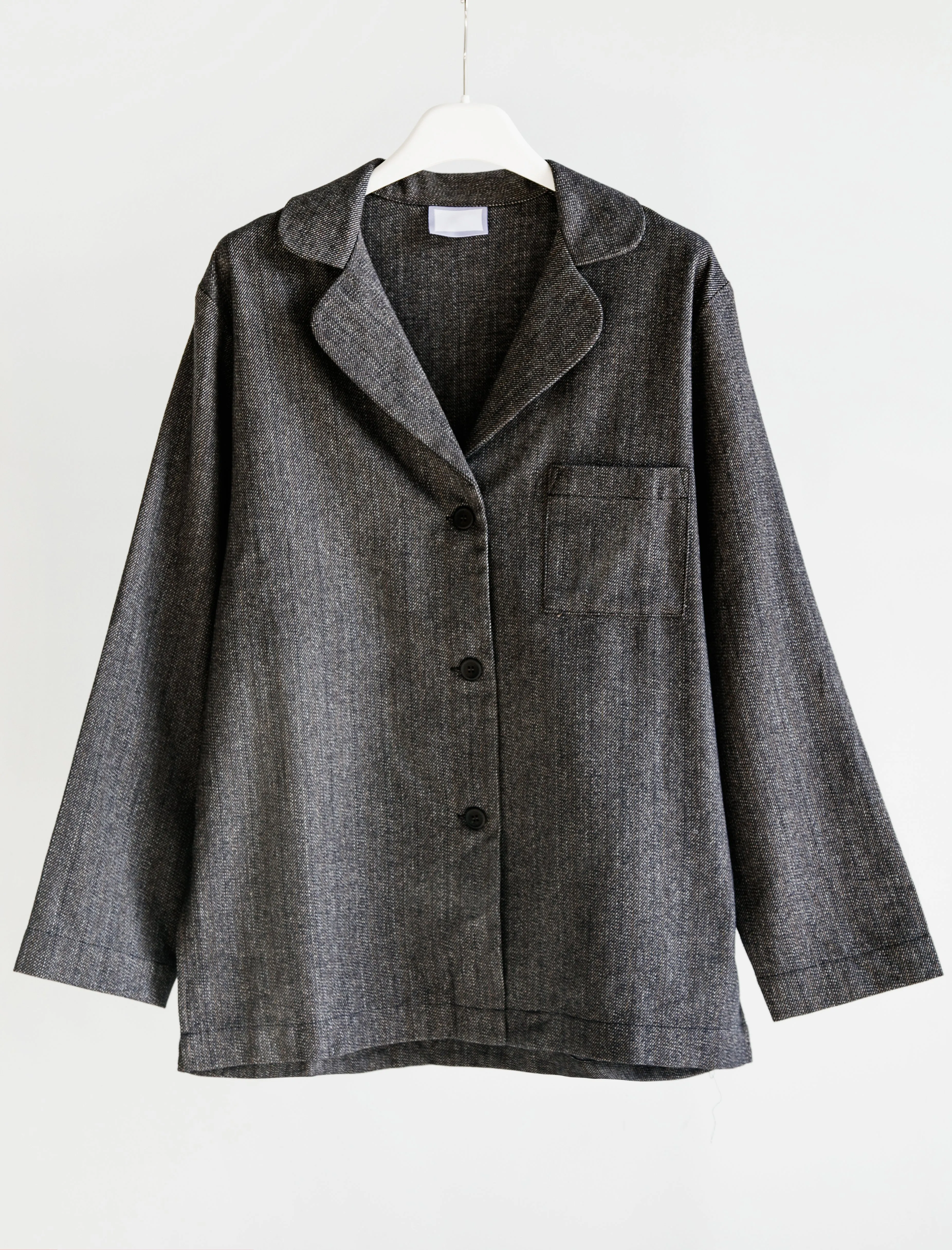 Womens Pyjama Set Brushed Cotton Navy/Tan sold by SHOP NEIGHBOR product image thumbnail 3