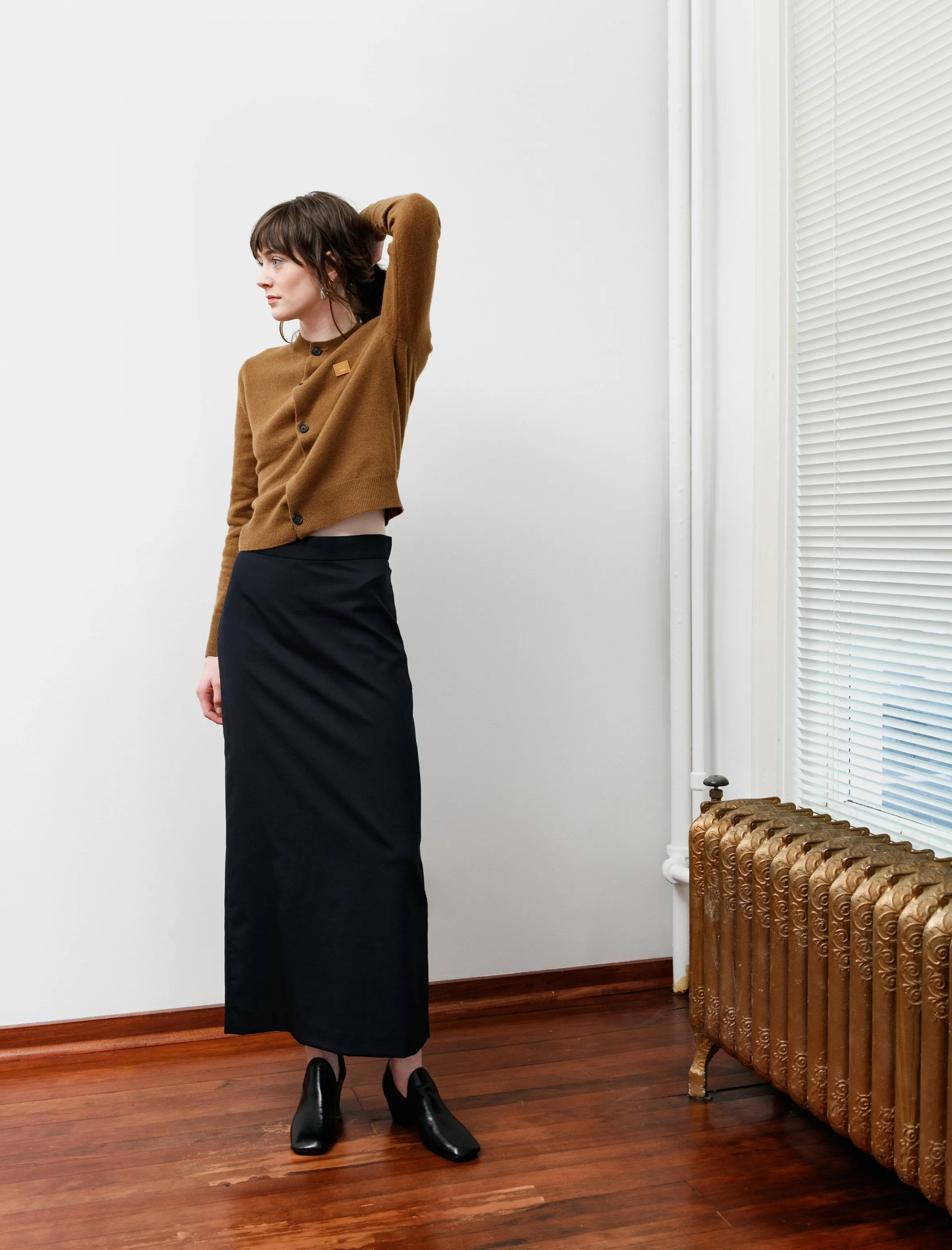 Double Layer Float Skirt Black/Navy sold by SHOP NEIGHBOR product image thumbnail 3
