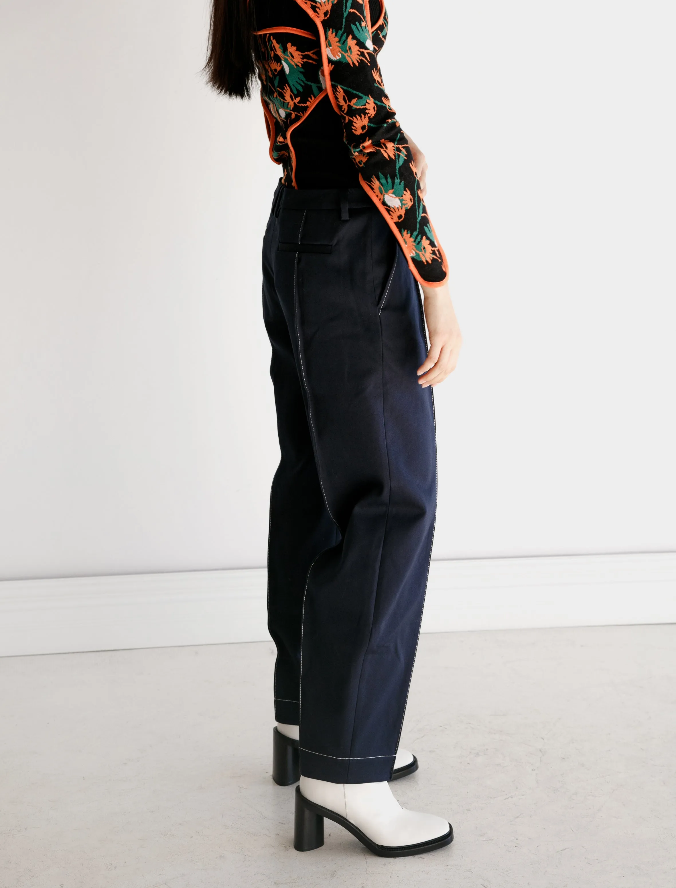 Pivot Trouser Navy sold by SHOP NEIGHBOR product image thumbnail 4
