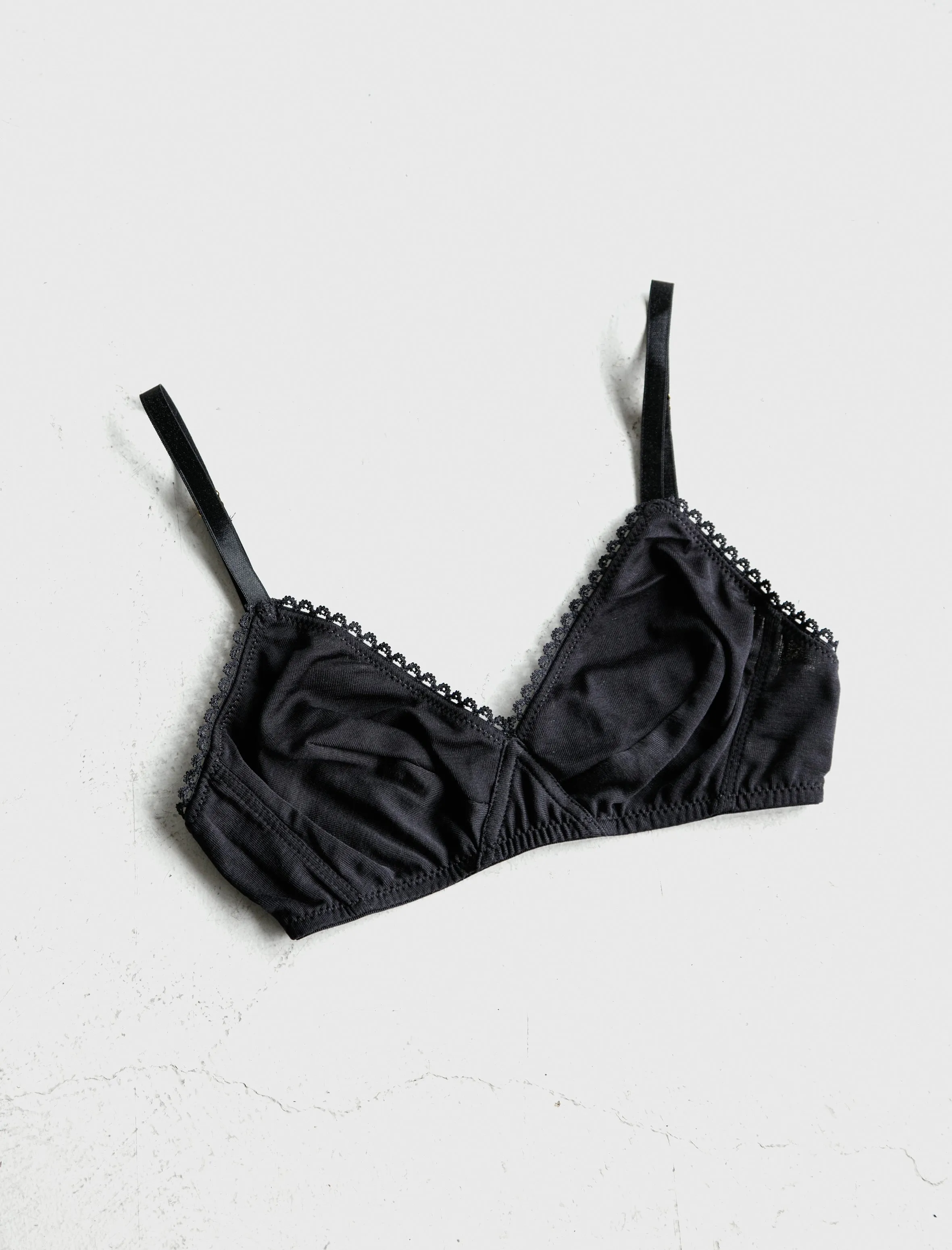 Antonia Bralette Black sold by SHOP NEIGHBOR