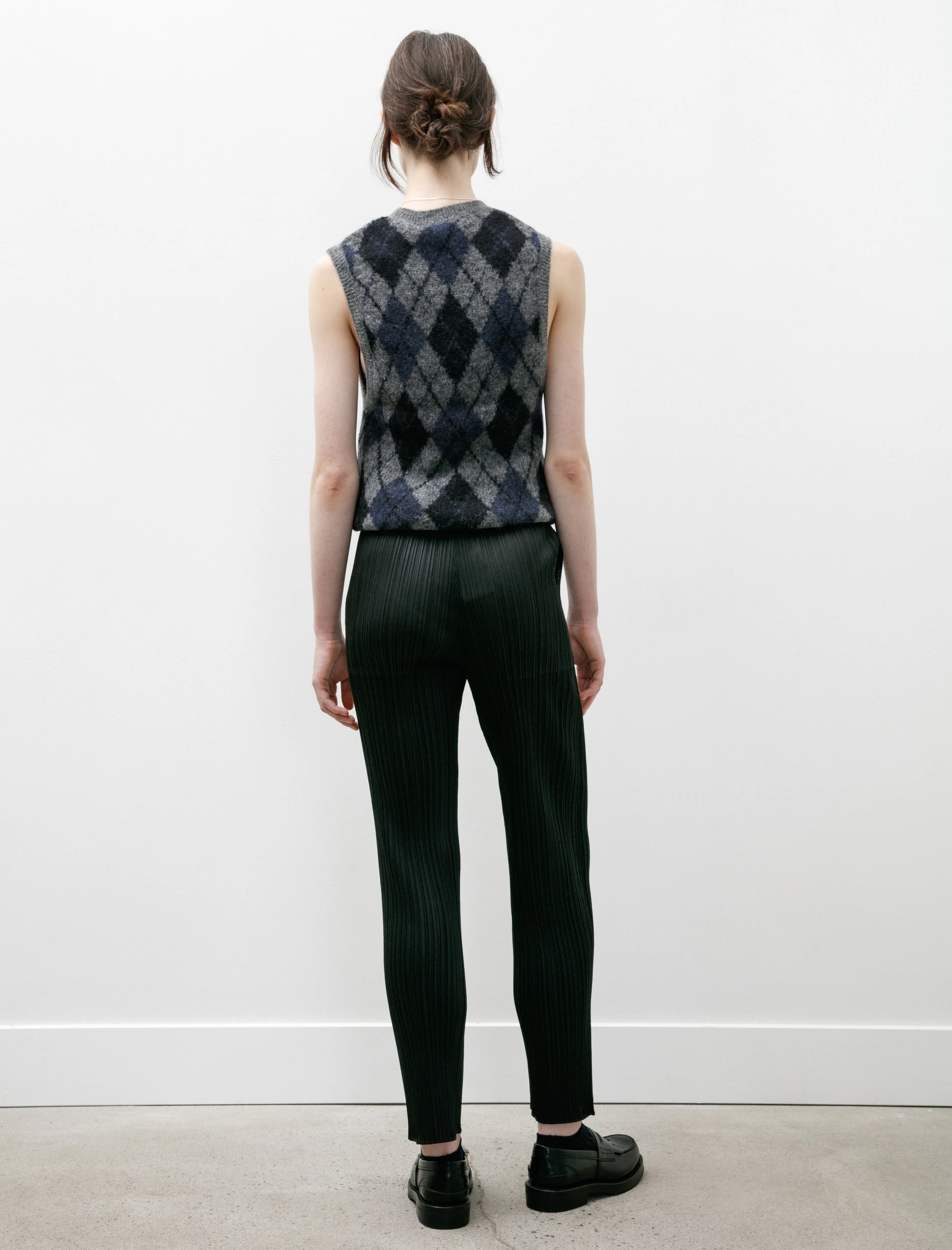 Basics Straight Pants Black sold by SHOP NEIGHBOR product image thumbnail 4