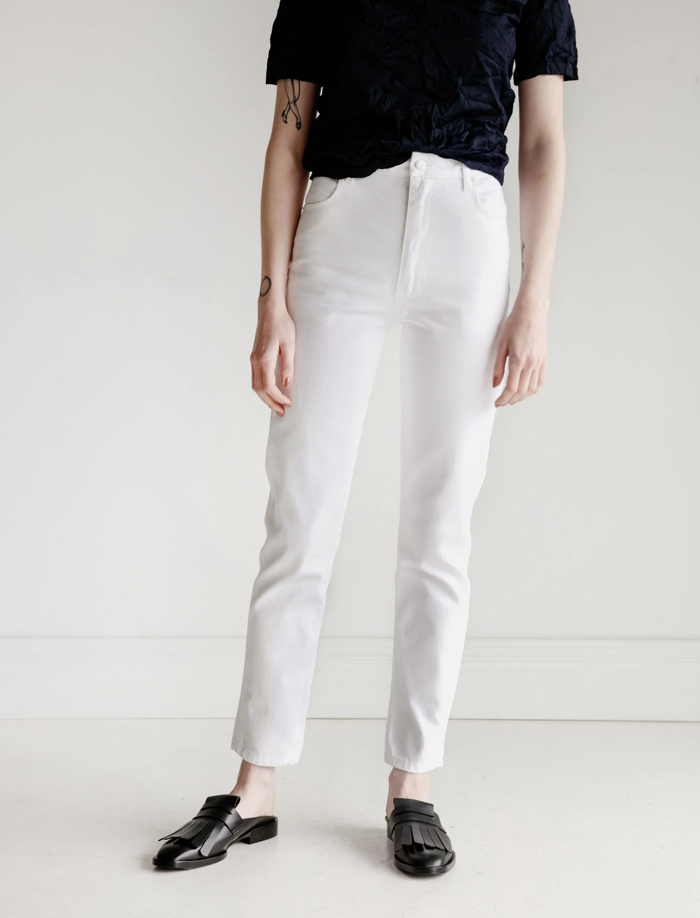 Classic EL Jeans White sold by SHOP NEIGHBOR product image thumbnail 3
