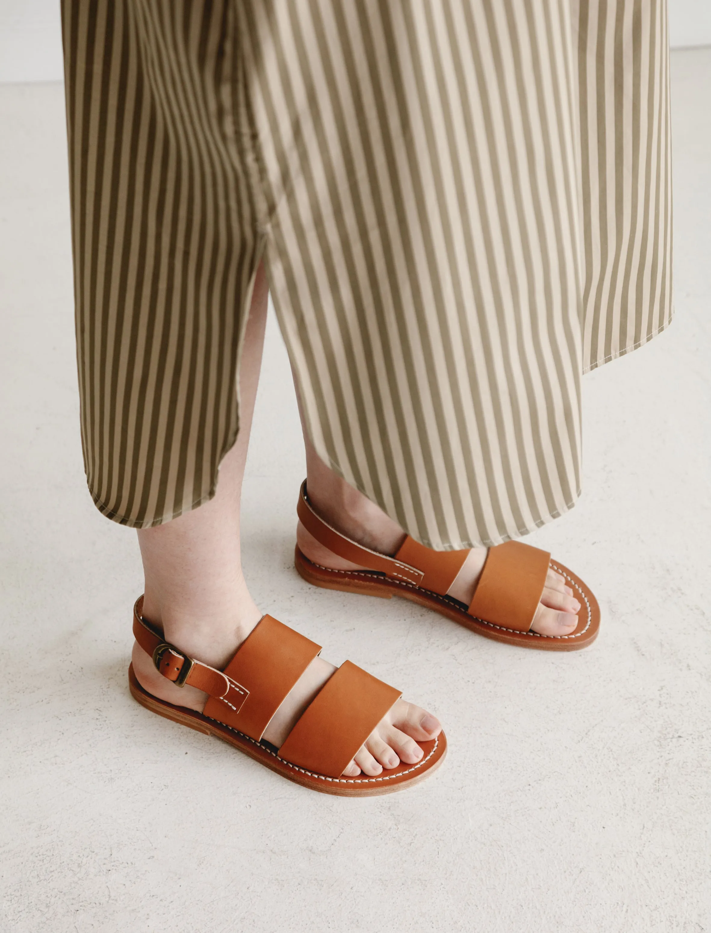 K. Jacques Natural Leather Sandals sold by SHOP NEIGHBOR product image thumbnail 2