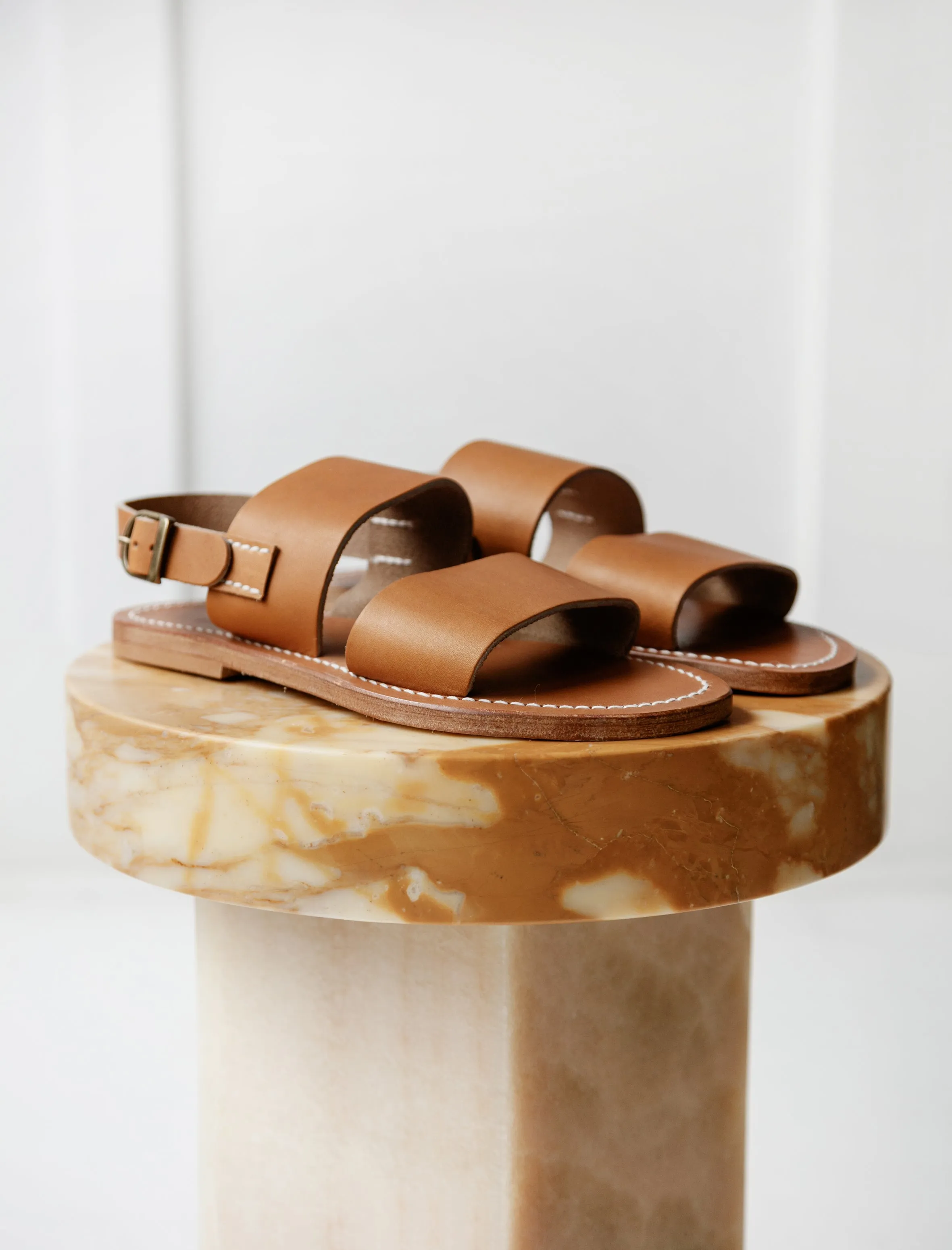 K. Jacques Natural Leather Sandals sold by SHOP NEIGHBOR product image thumbnail 3