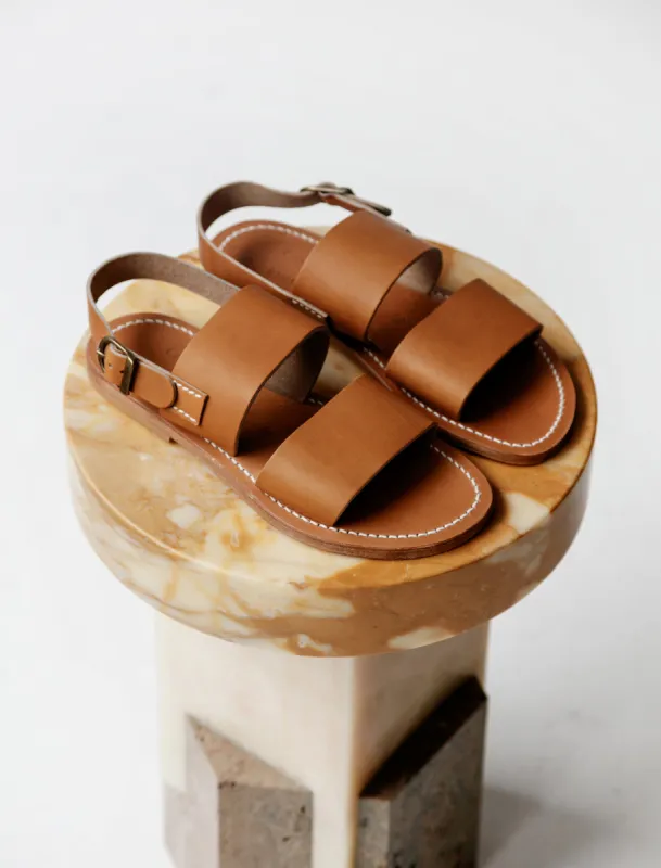 K. Jacques Natural Leather Sandals sold by SHOP NEIGHBOR