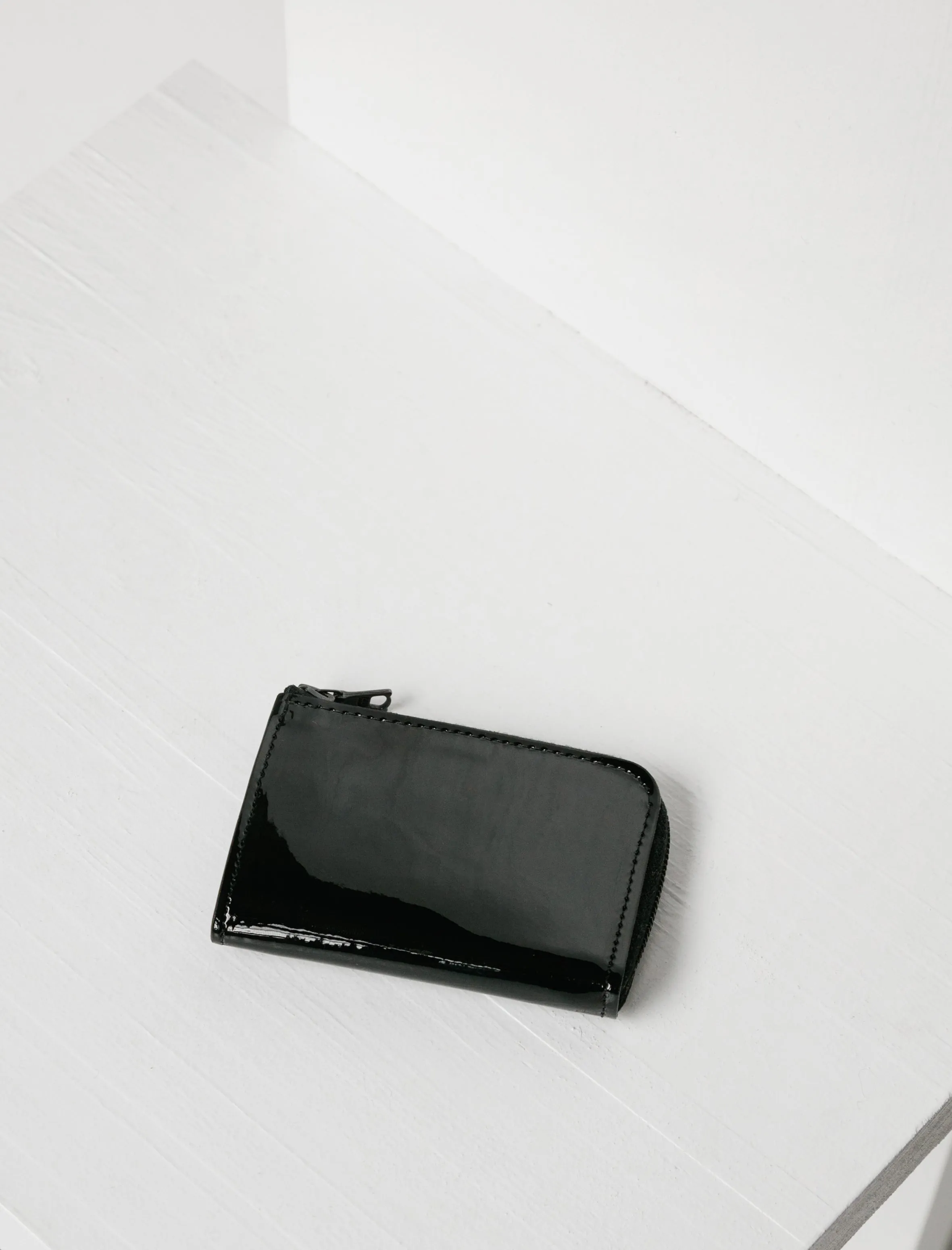 275 Mini Zipped Wallet Patent Calf sold by SHOP NEIGHBOR product image thumbnail 2