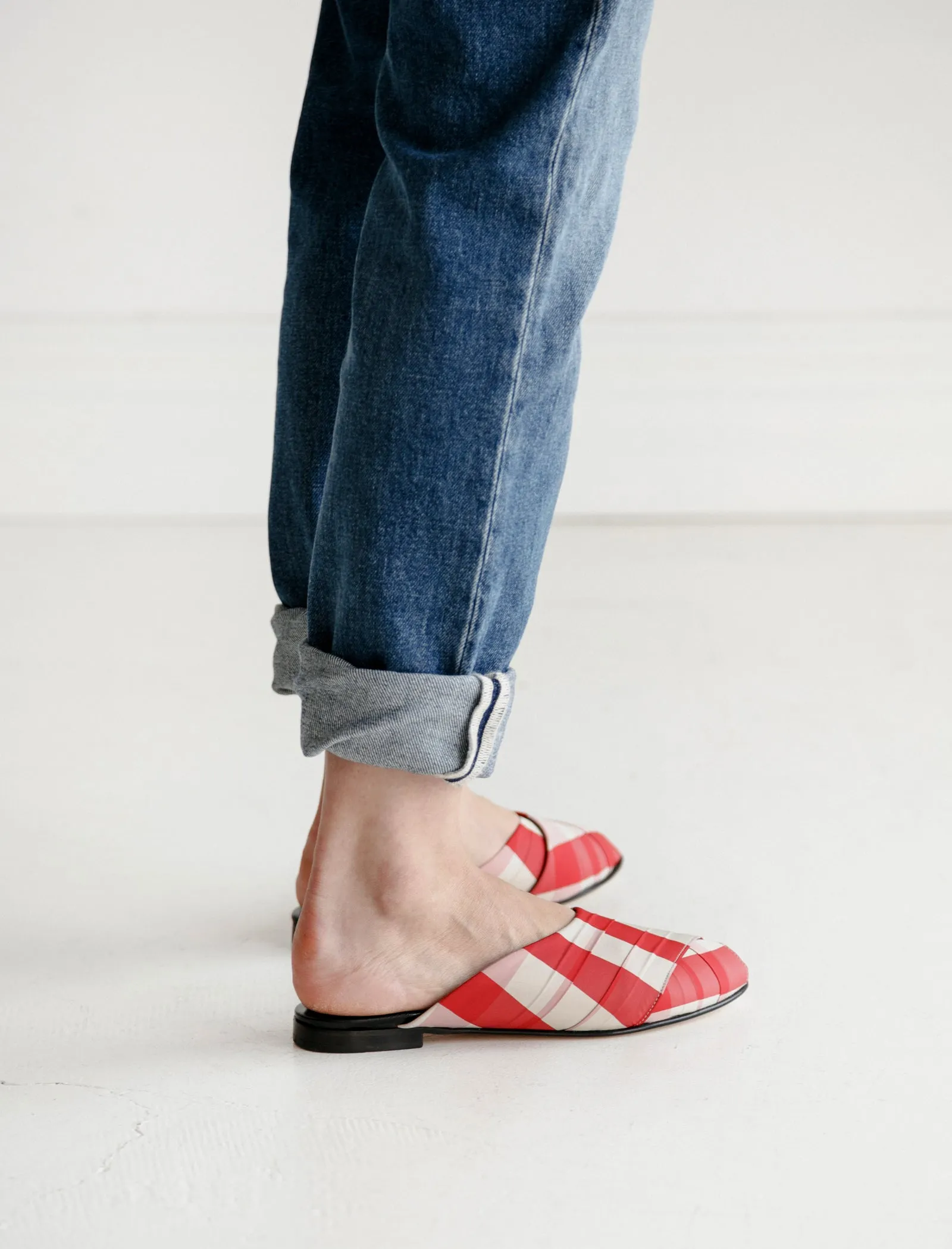 Gingham Pajama Sandal sold by SHOP NEIGHBOR product image thumbnail 3