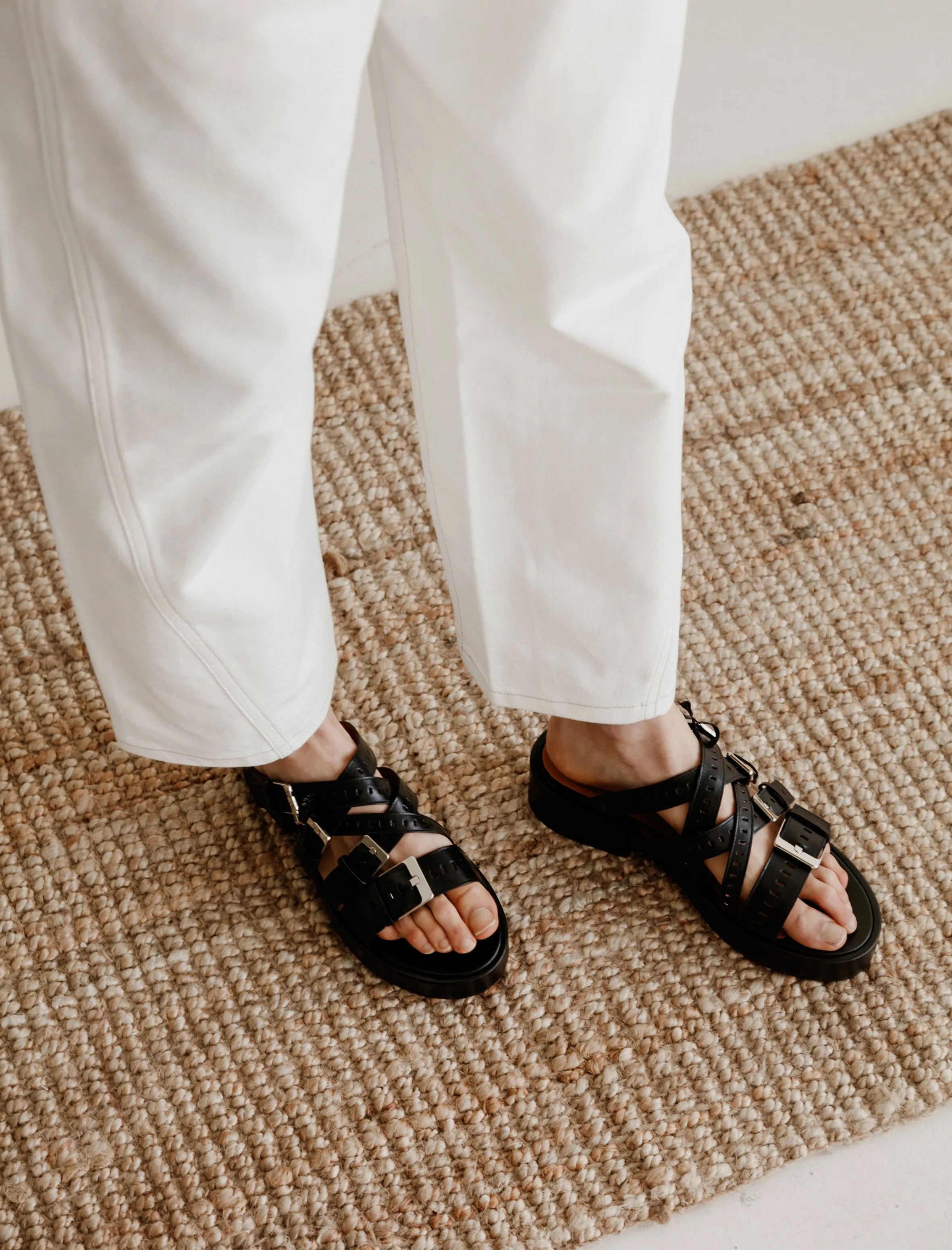 Fantom Buckle Sandal Black sold by SHOP NEIGHBOR product image thumbnail 3