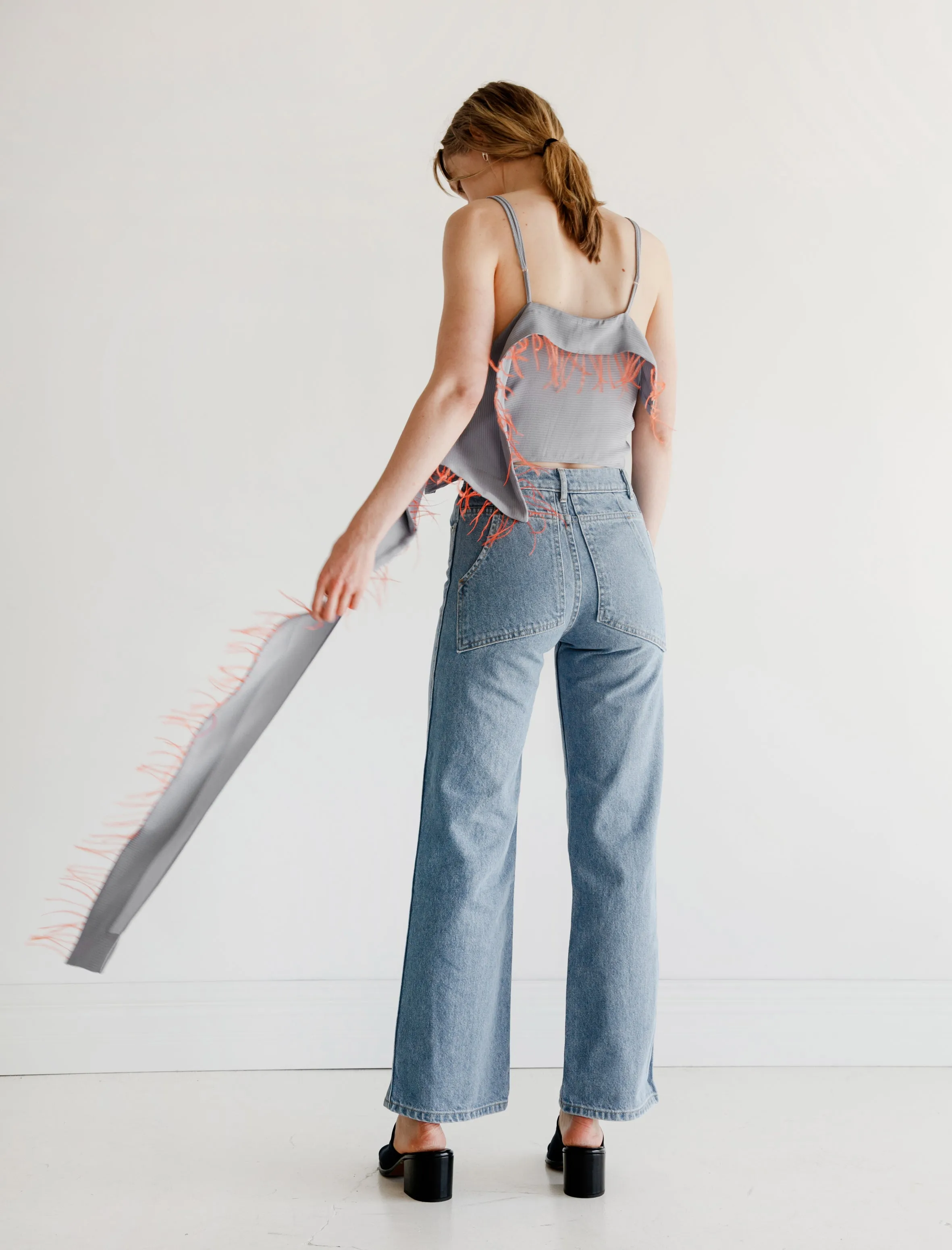 Flutter Blouse Lilac sold by SHOP NEIGHBOR product image thumbnail 3