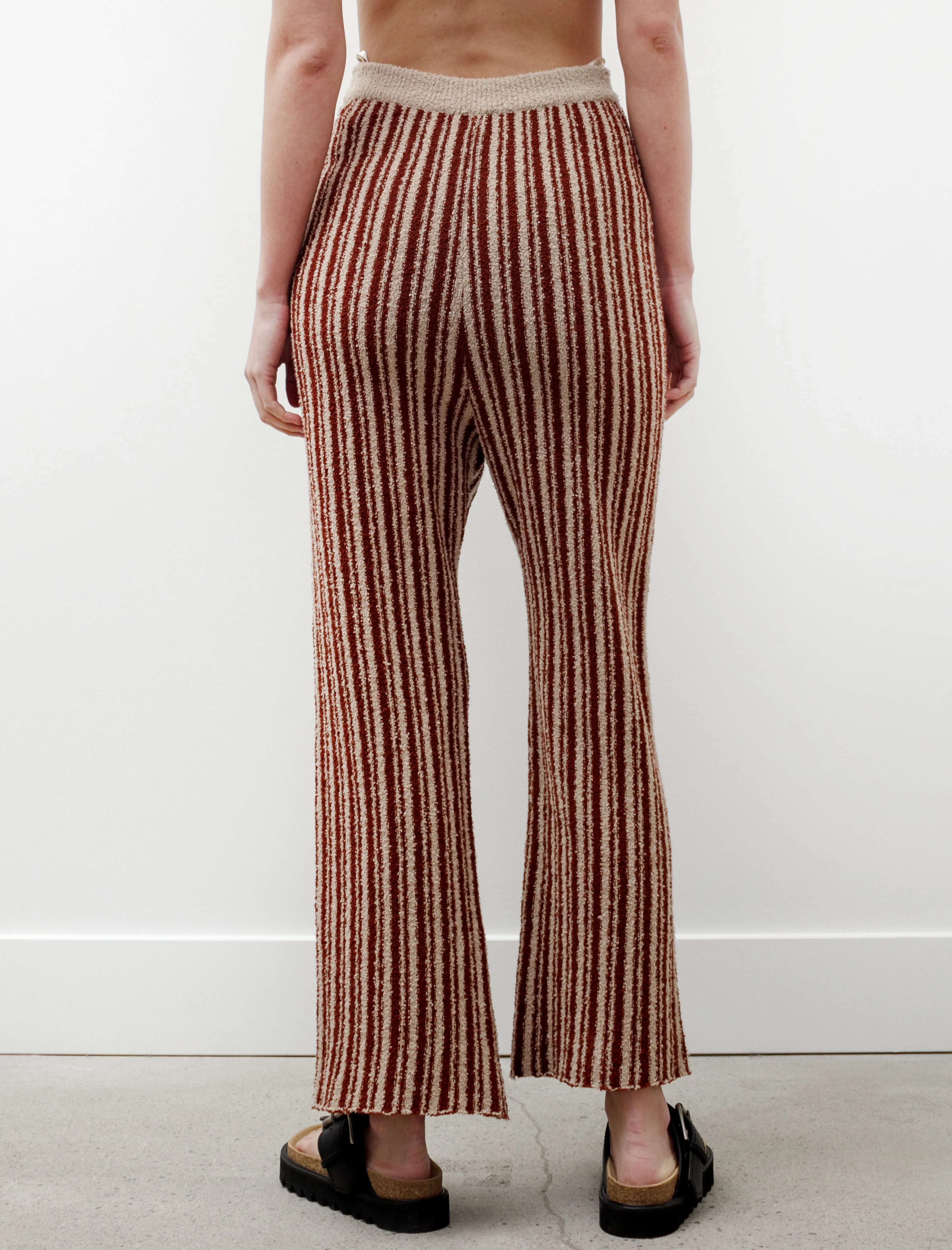 Jordiz Knit Pants Chocolate Stripe sold by SHOP NEIGHBOR product image thumbnail 4