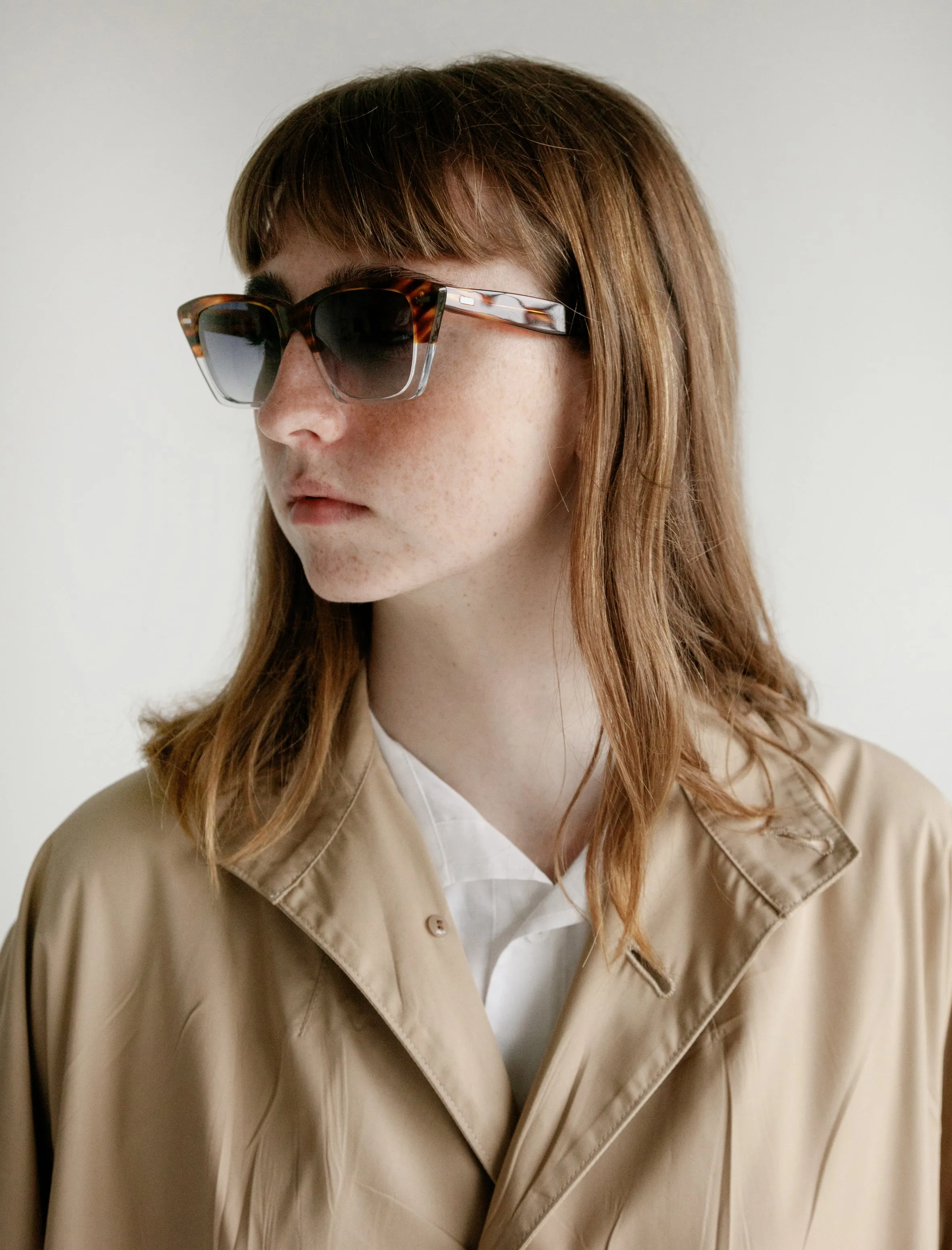 Ingridh Tortoise/Grey Degradé Sunglasses sold by SHOP NEIGHBOR product image thumbnail 2