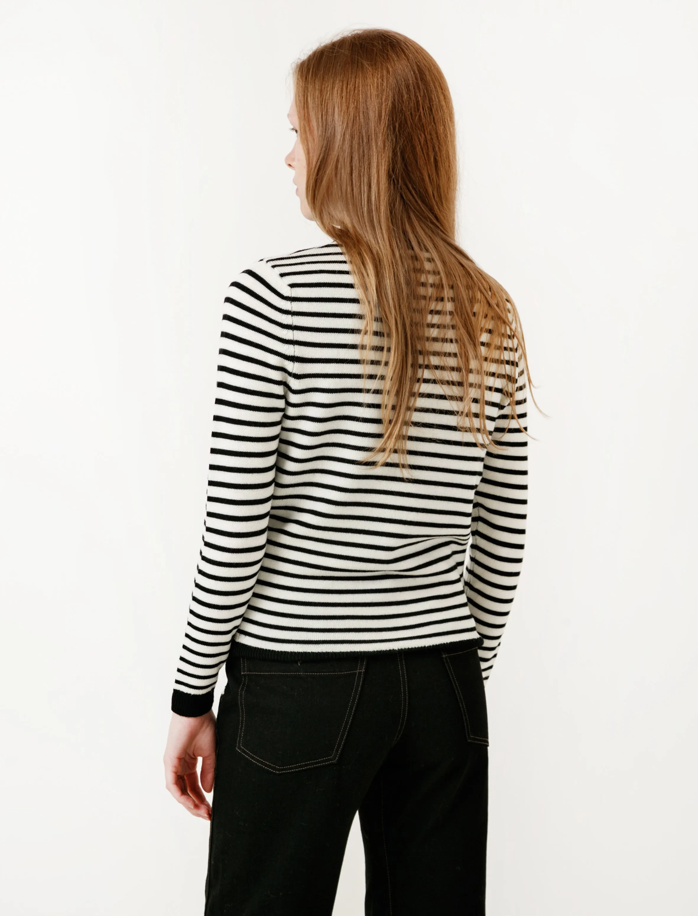Nessa Hearts Jumper Black/Cream sold by SHOP NEIGHBOR product image thumbnail 2